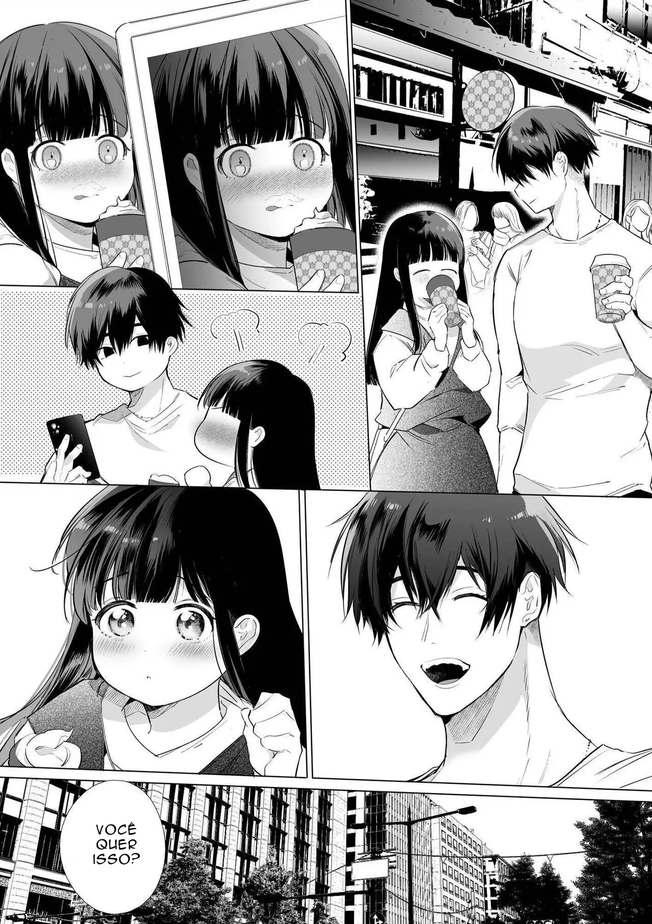 [Yamamoto Tomomitsu] Mayu-chan NTR ~Daigaku Shingaku no Tame Joukyou Shita Kanojo ga Onzoushi ni Tsukamari Dekiai Sarete Shimatta~ [Portuguese-BR] Bildnummer 52