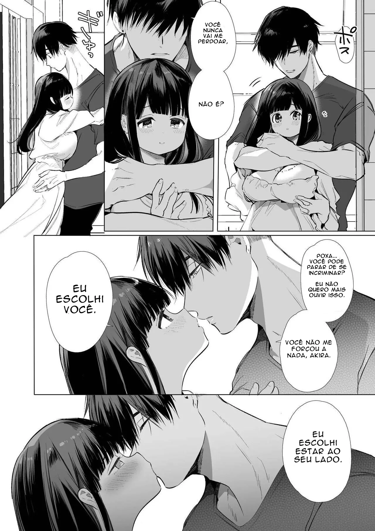 [Yamamoto Tomomitsu] Mayu-chan NTR ~Daigaku Shingaku no Tame Joukyou Shita Kanojo ga Onzoushi ni Tsukamari Dekiai Sarete Shimatta~ [Portuguese-BR] Bildnummer 75