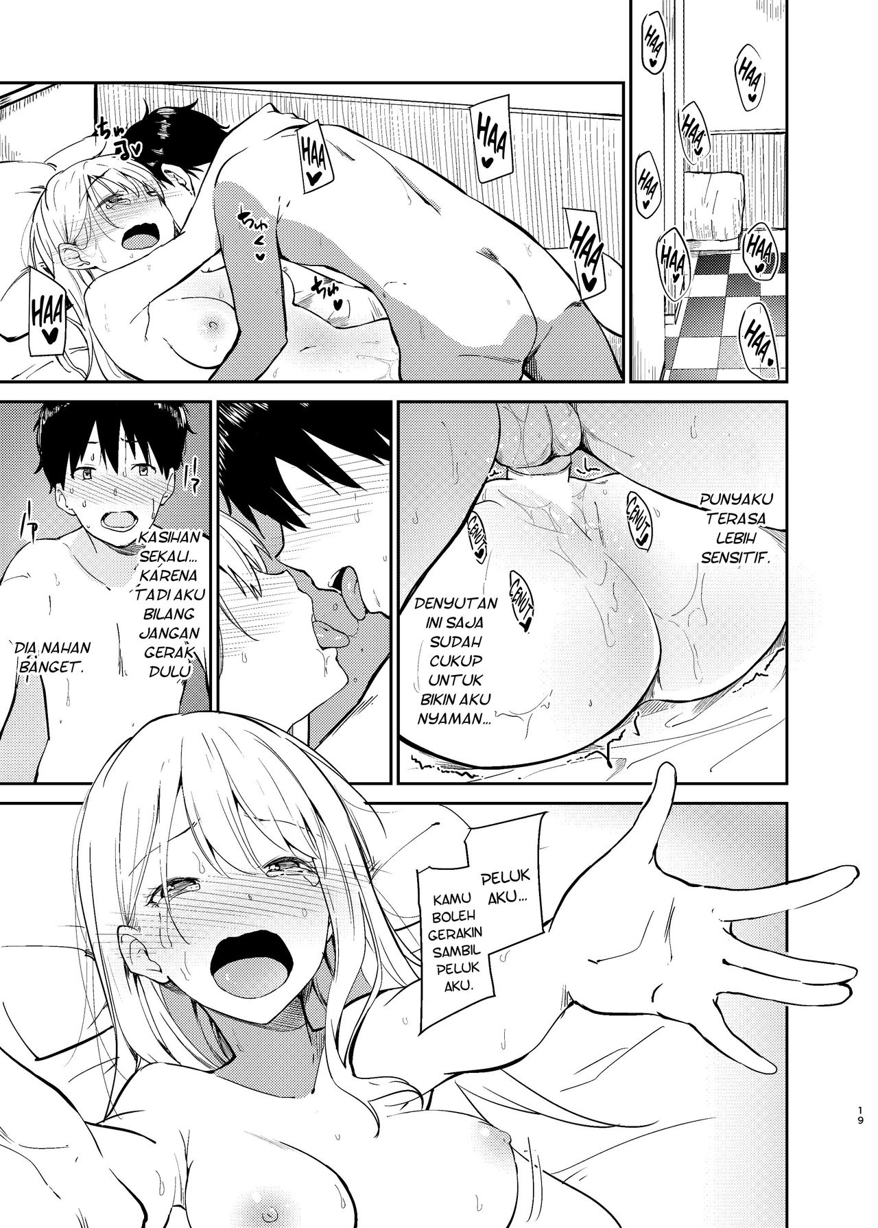 [Sekine (Sekine Hajime)] Ai no Aru Sex de Gal o Netoru Hanashi [Indonesian] [DKKMD Translations] [Digital] изображение № 18