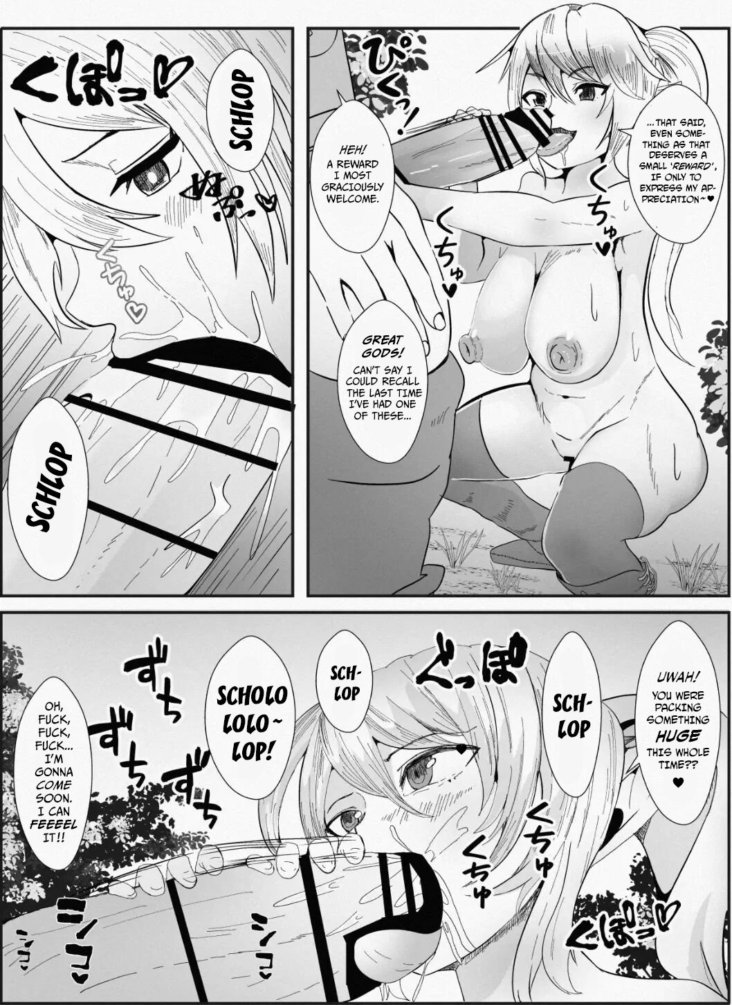 [Icchao Murasakiimoren new] Kawa to Elf to Sanzokudan ~Kawa ni Sare Shukka Sareru Elf no Kazoku~ | Of Skins, Elves, And Bandits — How A Family Of Elves Were Made Into Skin, And Promptly Shipped Off [English] [BakkukkanMangaScans] image number 9