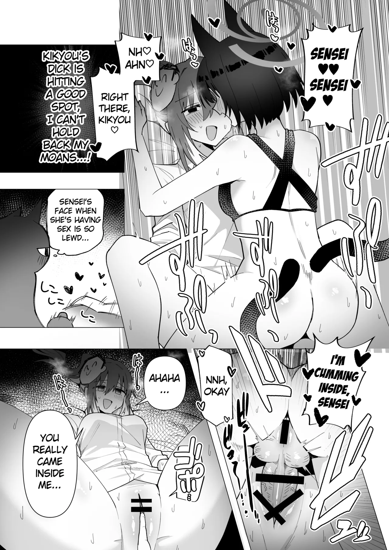 [Toriyaro] Onna Sensei to Nekoneko Shitsudo FTNR Konbi Tanpen (Blue Archive) [English] 图片编号 4