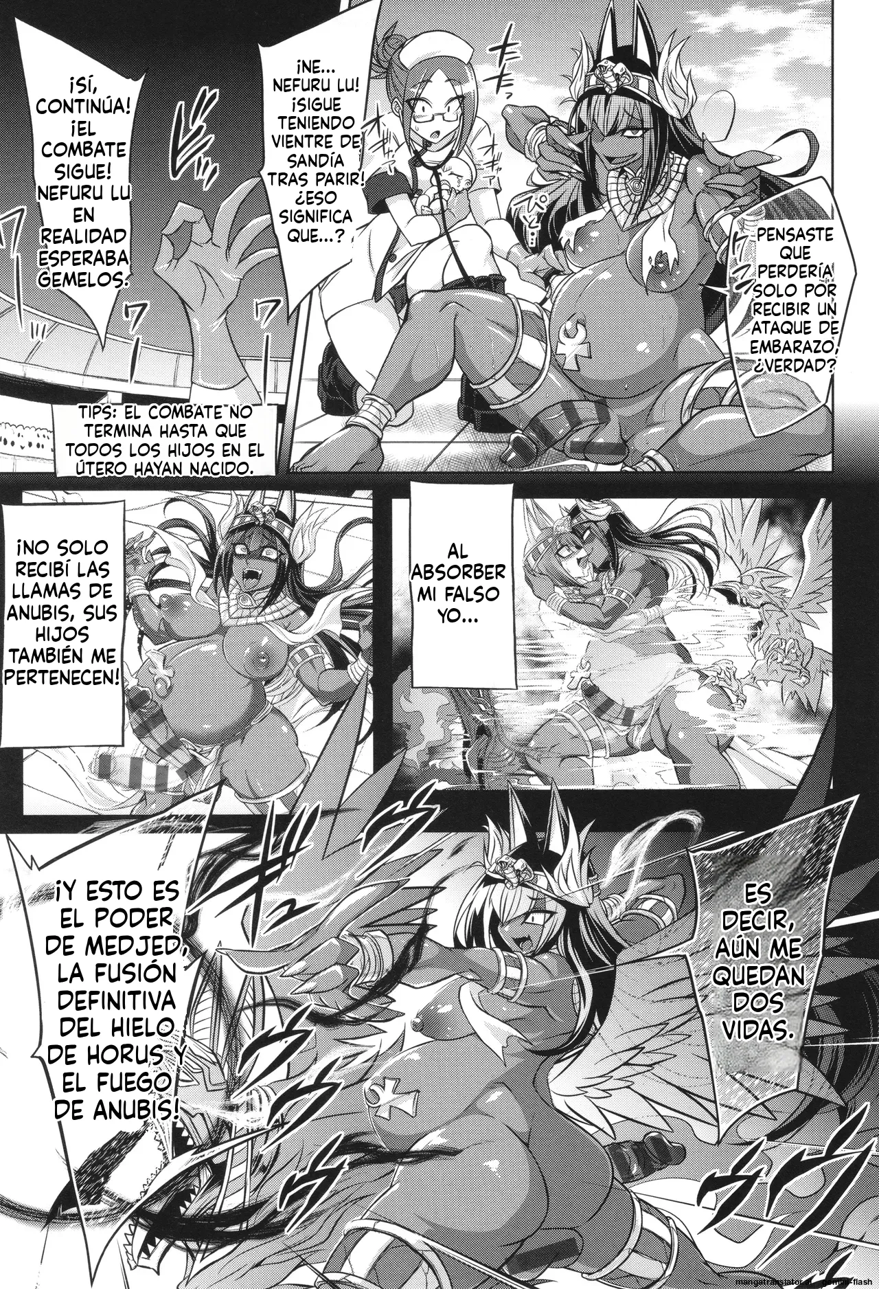 Battle Ninpu ~100-man-nin no Slaves~   Battle Pregnants 4 (Spanish) MTL 이미지 번호 10