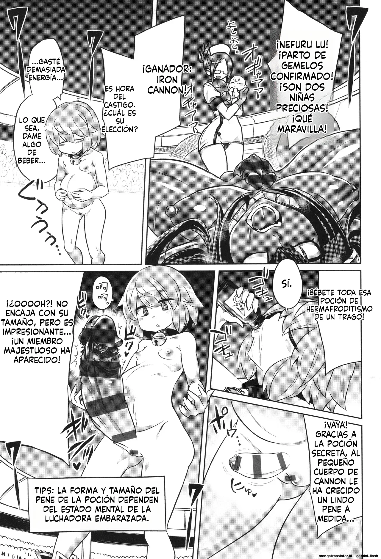 Battle Ninpu ~100-man-nin no Slaves~   Battle Pregnants 4 (Spanish) MTL 이미지 번호 14