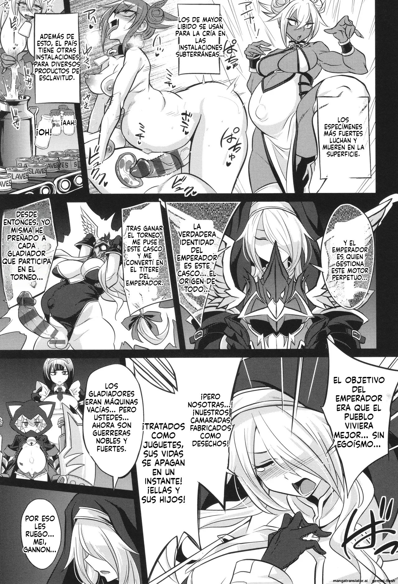 Battle Ninpu ~100-man-nin no Slaves~   Battle Pregnants 6 (Spanish) MTL 이미지 번호 8