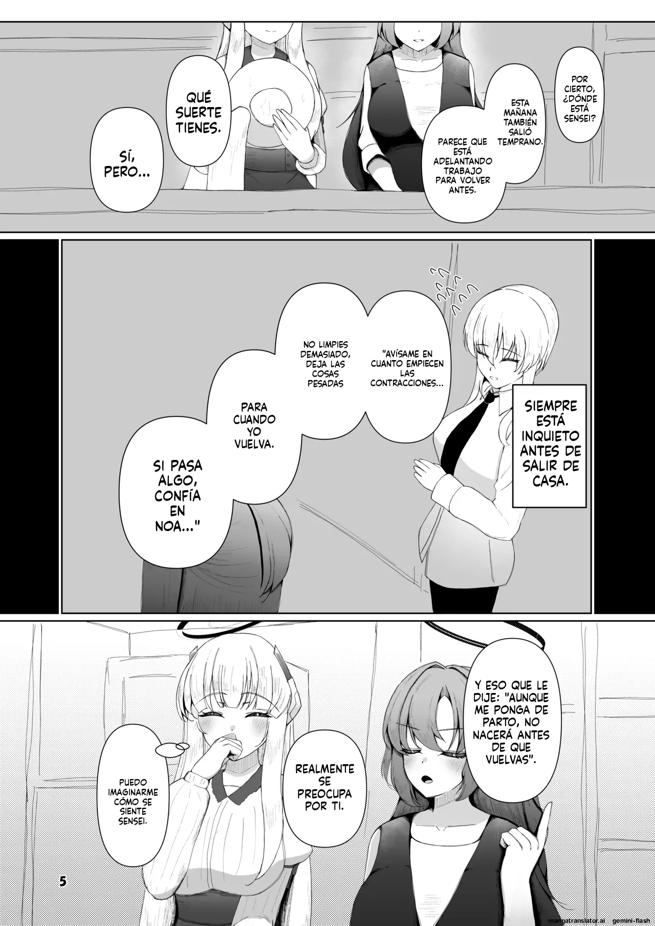 [Magical Kagechousukashi (Kagechousukashi,)] Yuuka ga Umu Toko Mitete (Blue Archive) [Spanish] [MTL] 이미지 번호 4