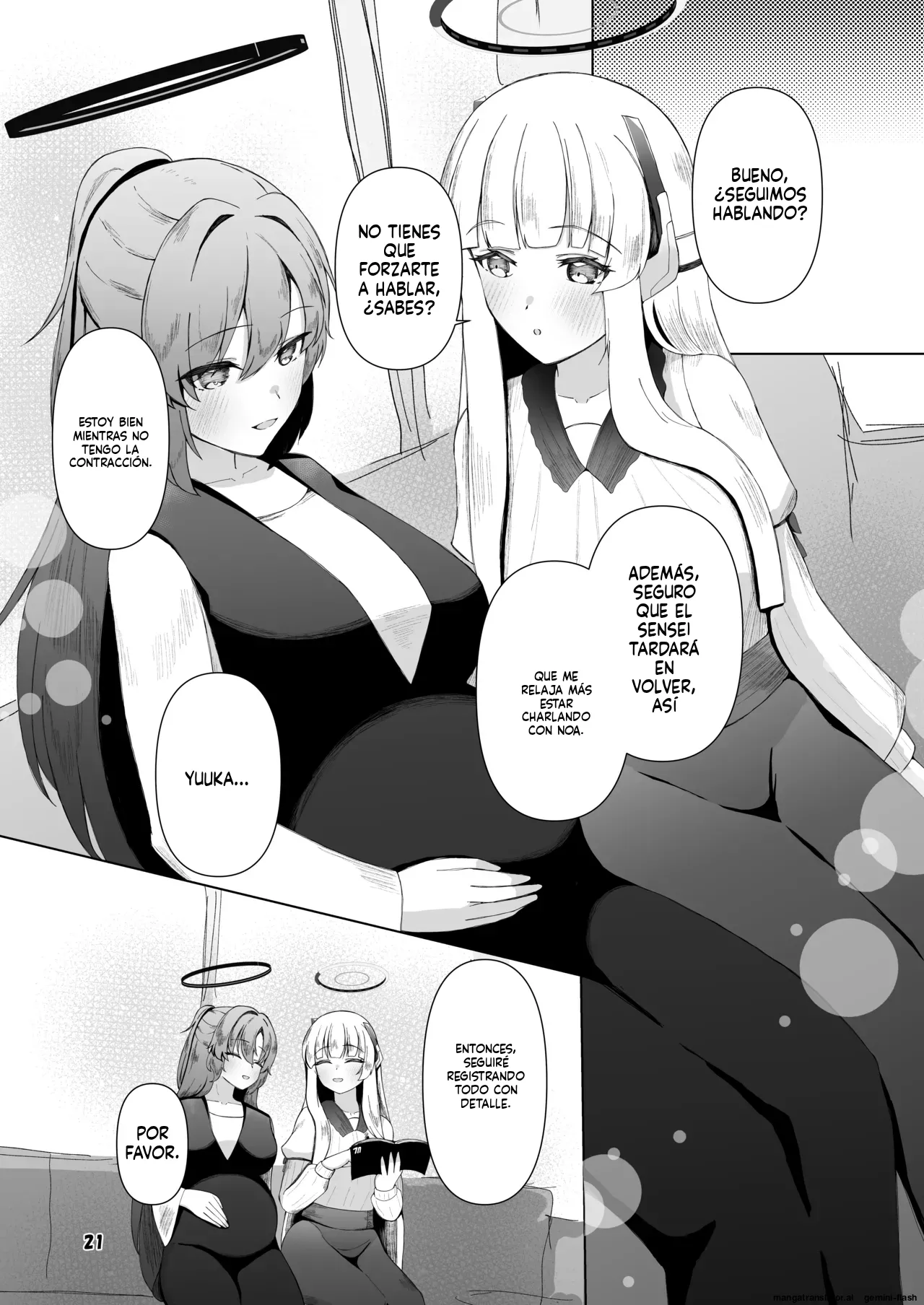 [Magical Kagechousukashi (Kagechousukashi,)] Yuuka ga Umu Toko Mitete (Blue Archive) [Spanish] [MTL] 이미지 번호 20