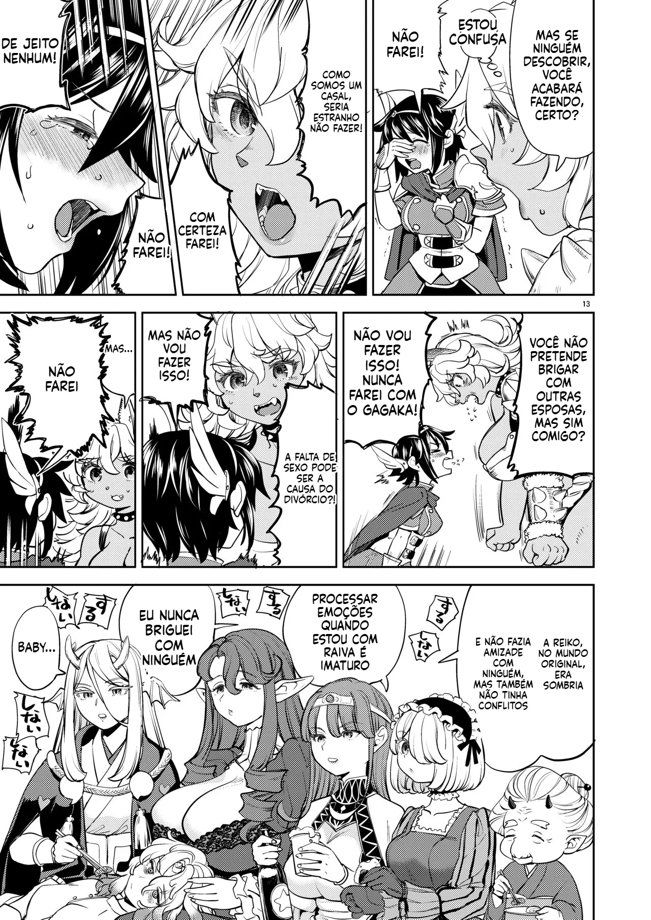 [ayane] Reincarnated as a Female Hero Who Seems to Have 5 Demon Wives [CAP6] [Portuguese-BR] 이미지 번호 14