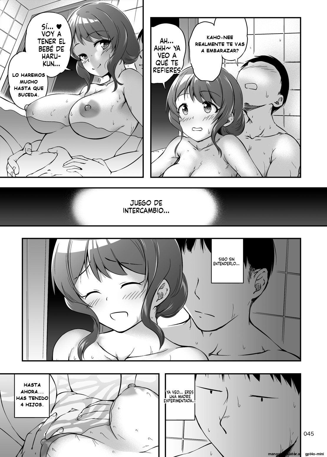 [Kajimura Market (Kajimura Kajima)][Español)] Anetoracest Mi mo Kokoro mo Papa no Mono Dakedo Netorase Haramase Play de Otouto tomo Kozukuri image number 44