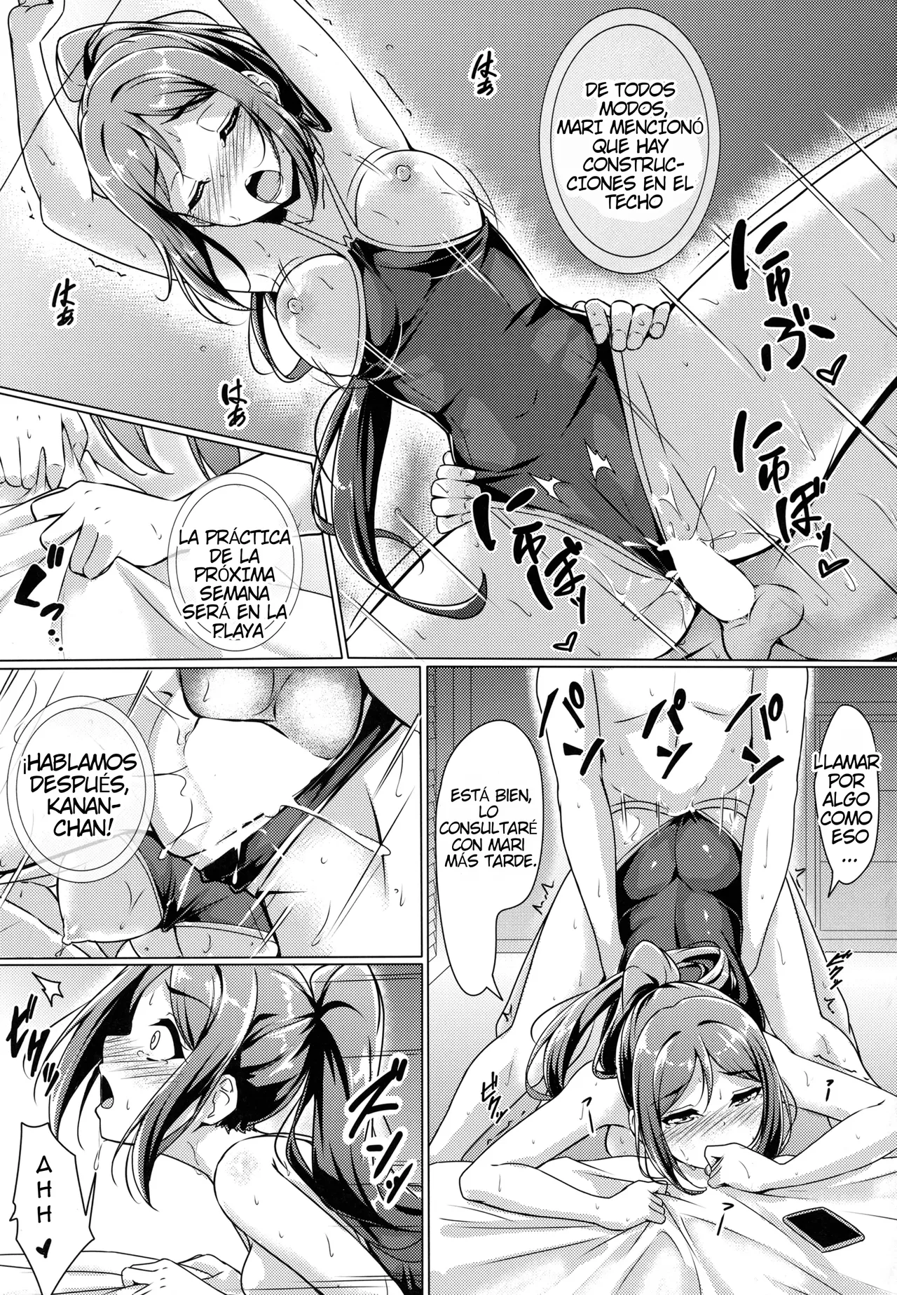 (C92) [corori (Yopparai Oni?)] Kanakan love ~ Kanan to Ecchi suru Hon! (Love Live! Sunshine!!)  [Spanish] 이미지 번호 29