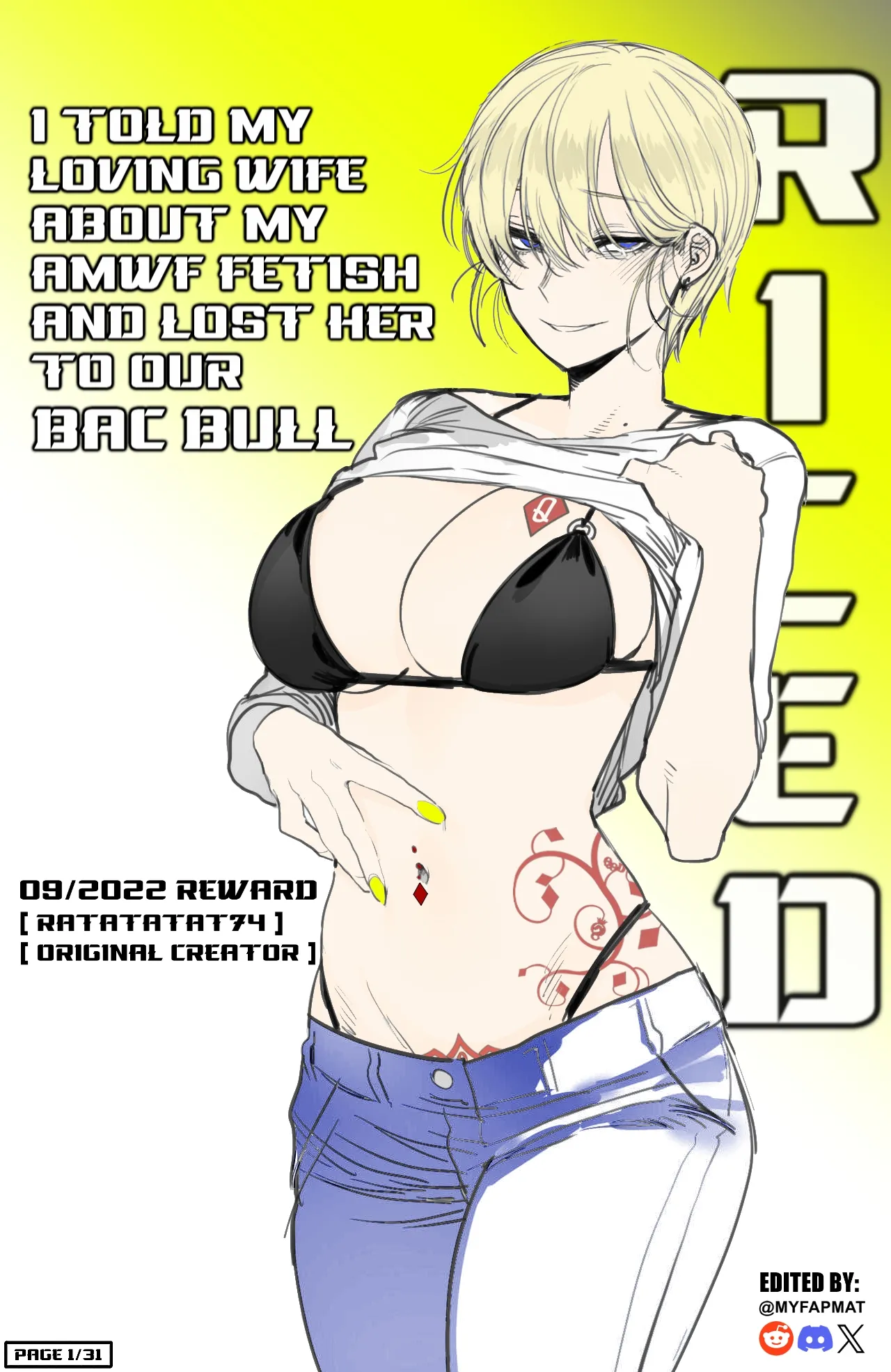 I Told My Loving Wife About My AMWF Fetish And Lost Her To Our BAC BULL  [Ratatatat74 - Edit] RICED HENTAI 이미지 번호 1