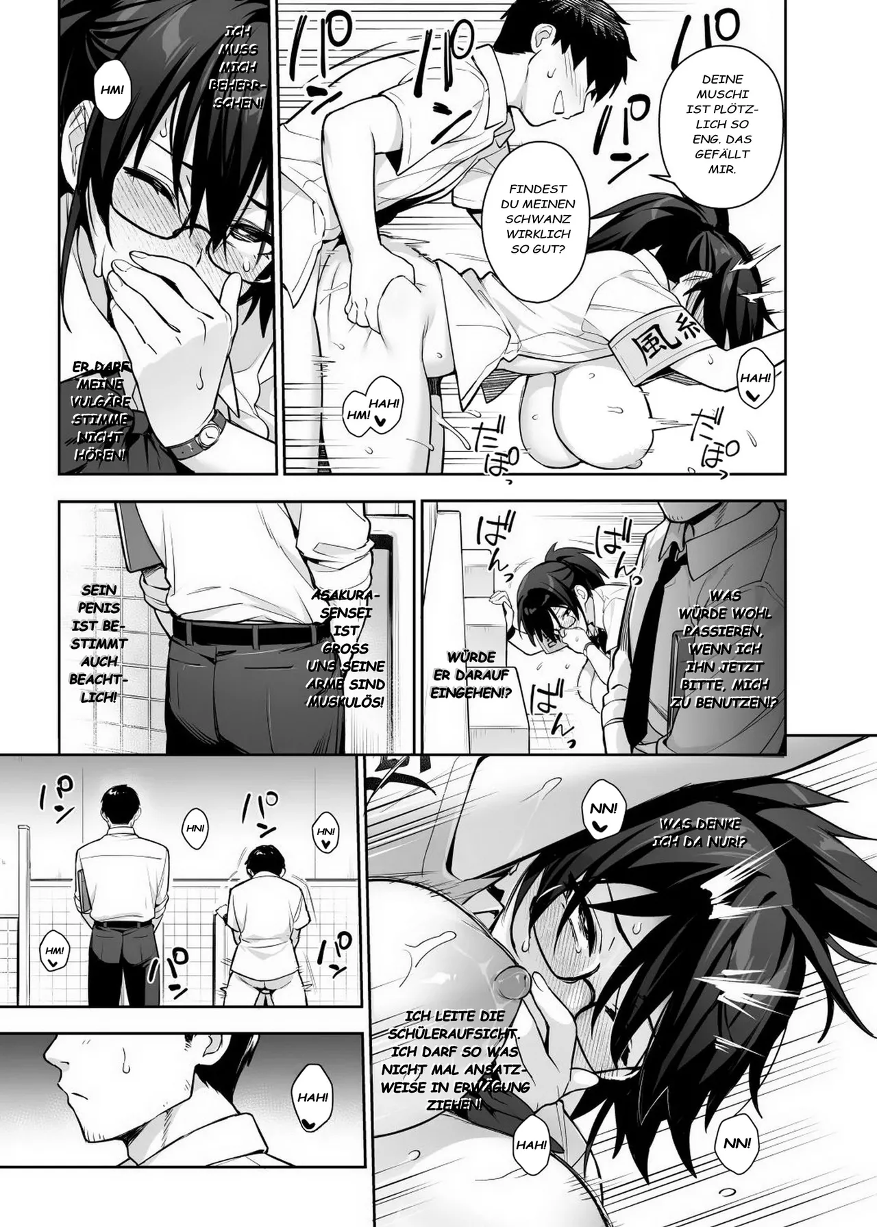 [TRY&Hougen Futari Shakai (TRY Hougen)] Atarashii Fuuki Iinchou wa Kyonyuu Sugiru Ken 3 [German] [Decensored] [Digital] 图片编号 26