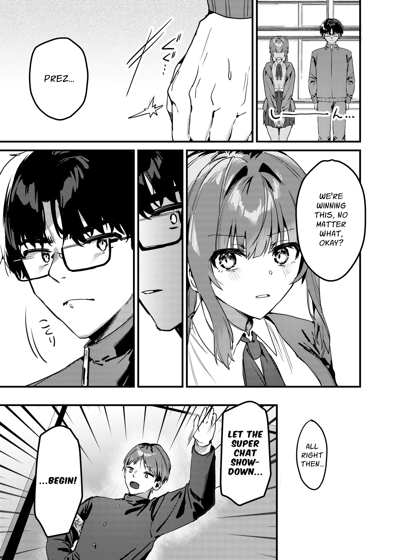 [P&I (ouno)] Watashi ga Haishin de Porori Shichau tte Uso Desu yo ne!? | It's Not True That My Breasts Will Be Exposed During The Live Stream, Right!? [English] [Cunny Garden] image number 14