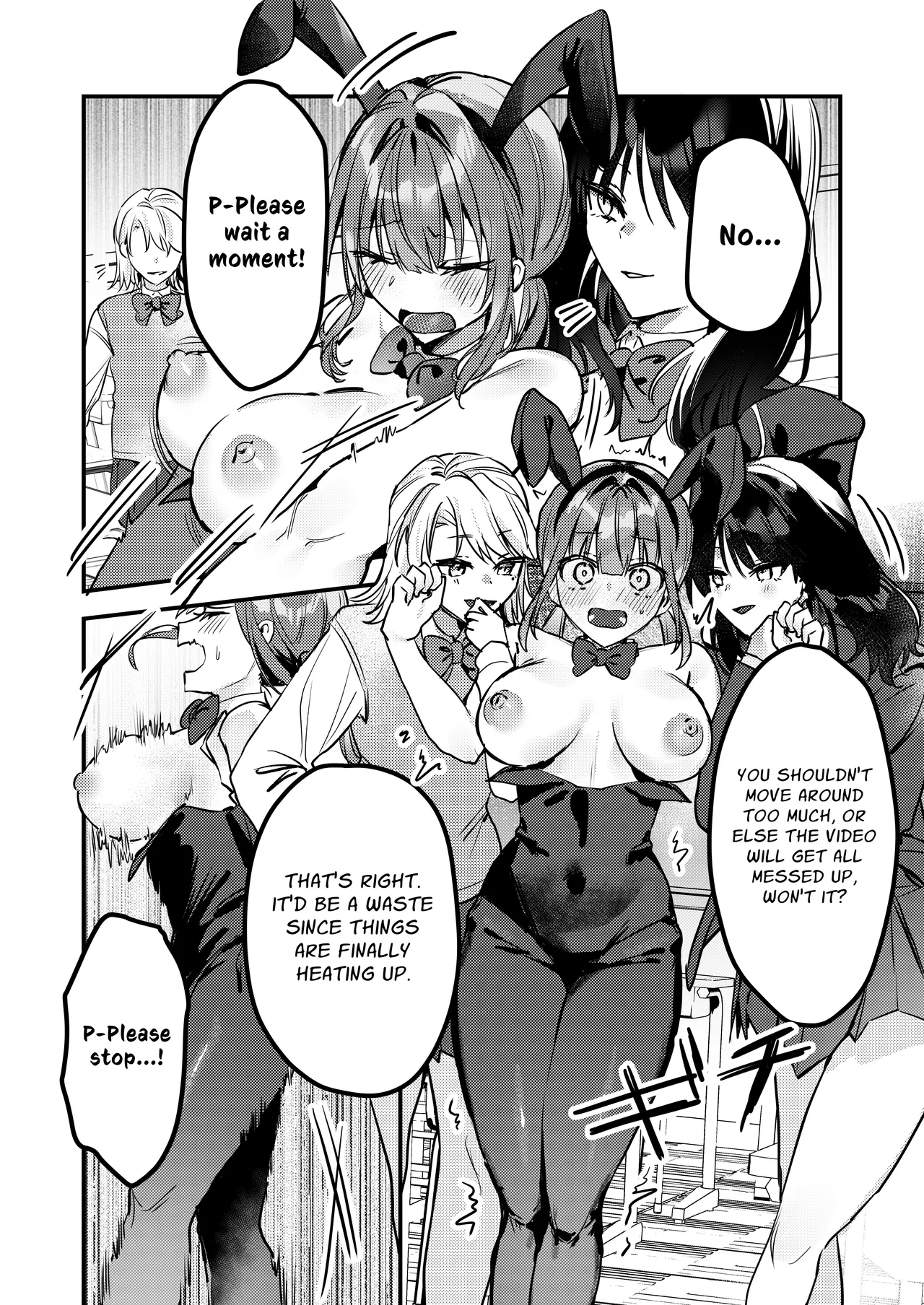 [P&I (ouno)] Watashi ga Haishin de Porori Shichau tte Uso Desu yo ne!? | It's Not True That My Breasts Will Be Exposed During The Live Stream, Right!? [English] [Cunny Garden] image number 26