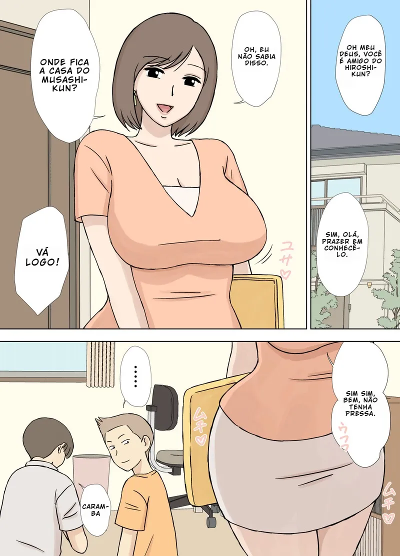 [Urakan] Numa Haha Wanpaku Musuko no Mama Ijiri [Portuguese-BR] [BLACKSUB] изображение № 47