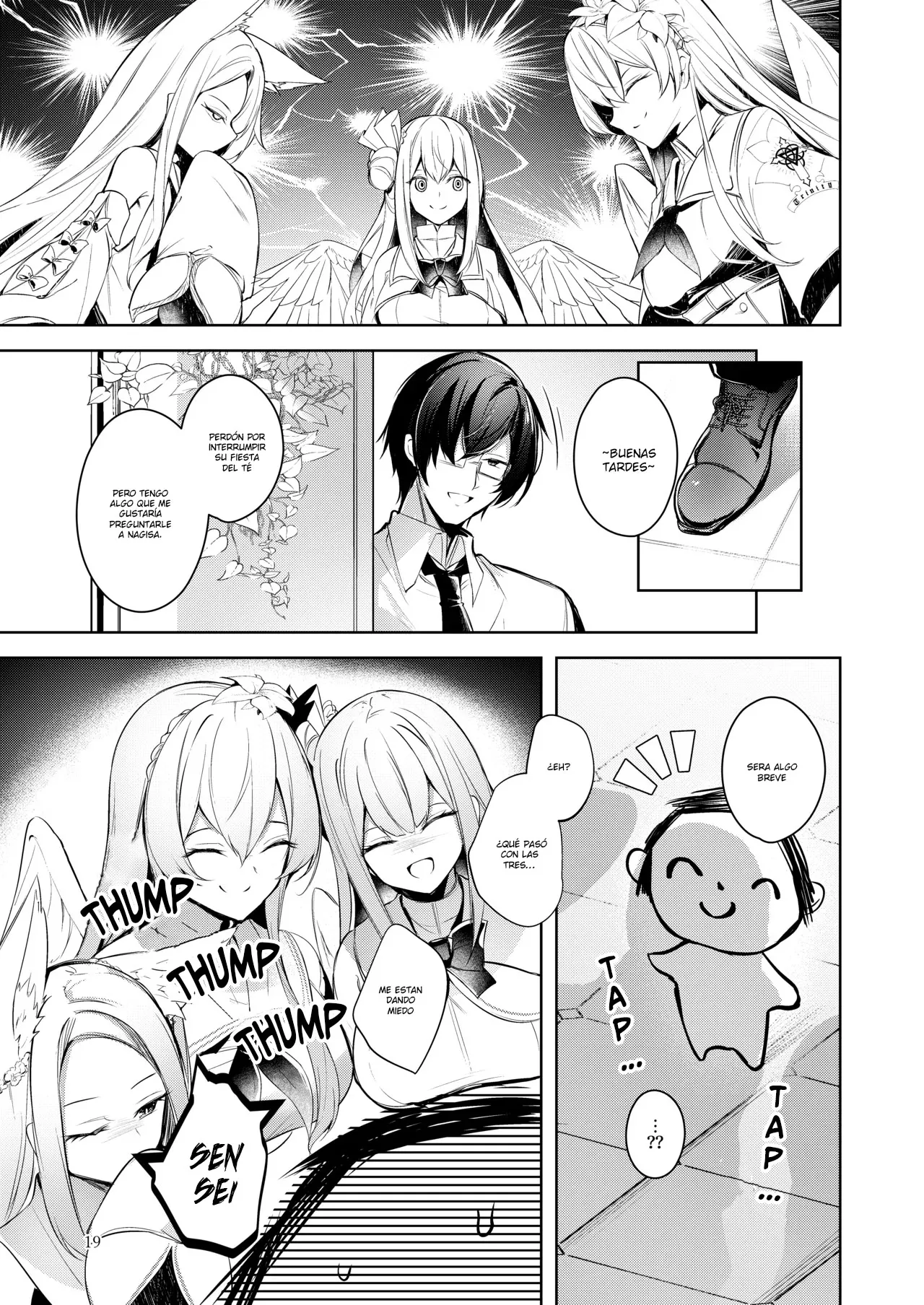 [Midorineko (Midori)] Watashi ga Ichiban Sensei ni Aisareteiru n desu kedo????? | Yo soy la Favorita de Sensei, ¿verdad????? (Blue Archive) [Spanish] [Cathal y sus panas = Cathal de Abydos] [Digital] 이미지 번호 18