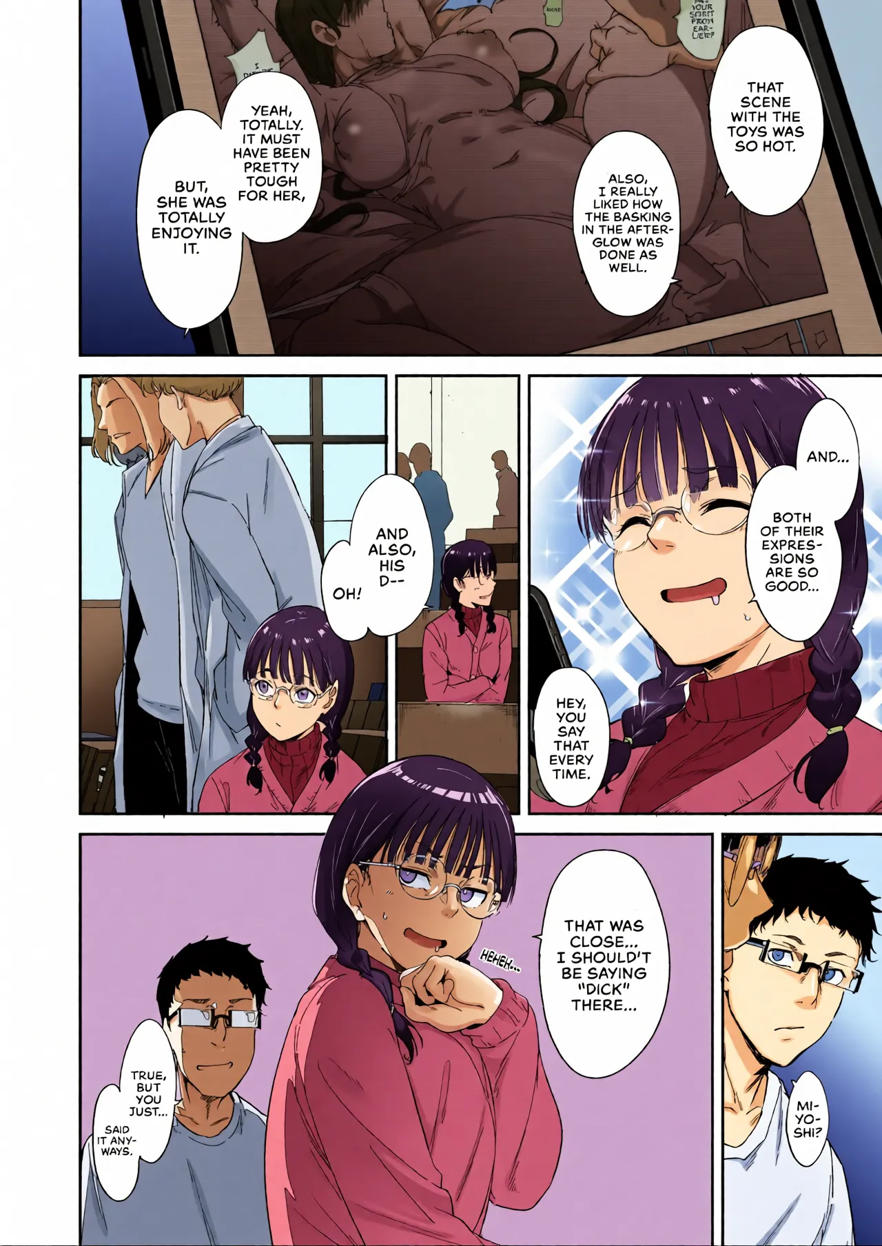 Otaku Tomodachi to no Sex wa Saikou ni Kimochi Ii | Sex with Your Otaku Friend is Mindblowing [English] [LumaNH] [Digital] [AI Colored] Bildnummer 4