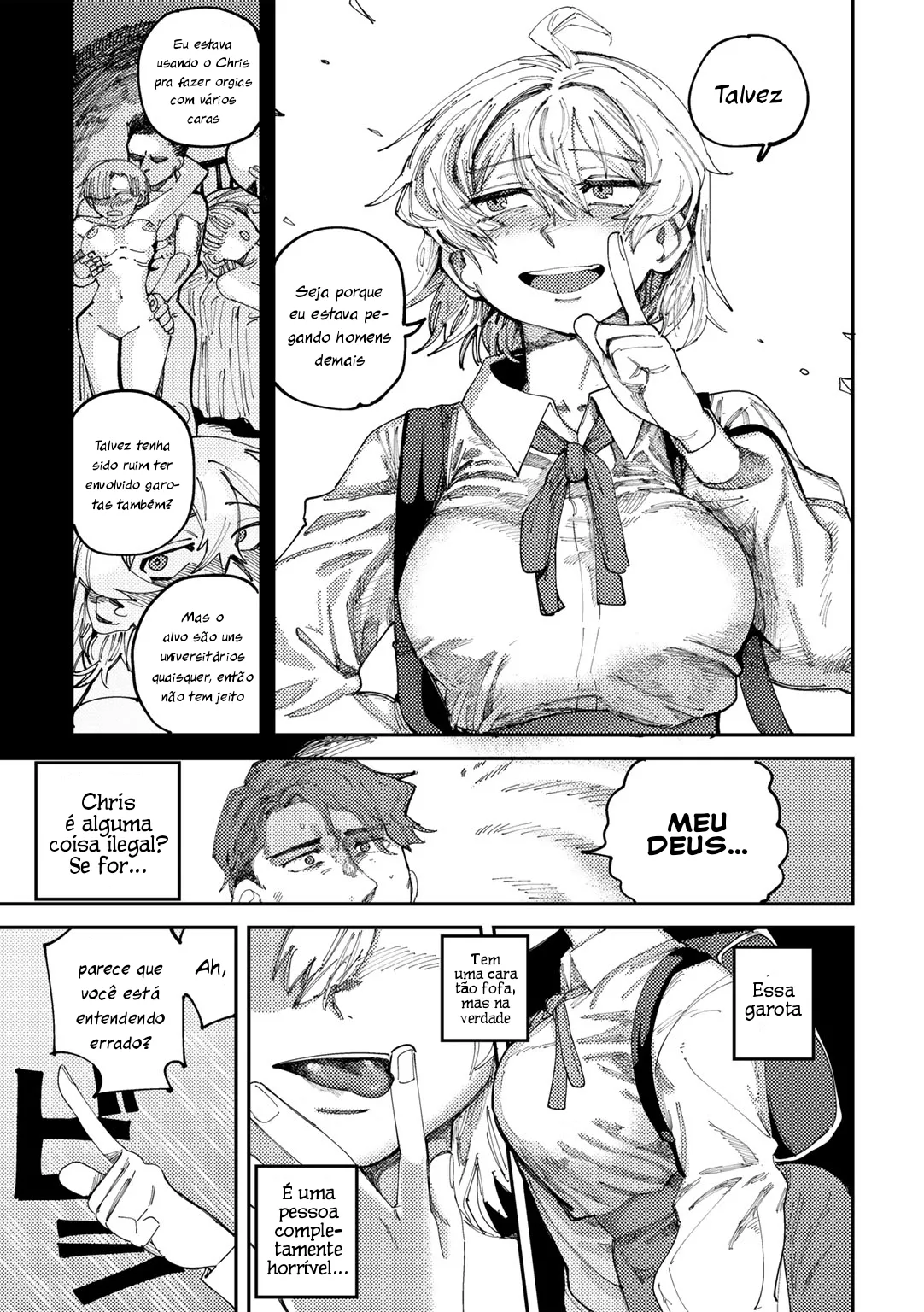 [Tenno] Saikou no Nikubou o Motomete Sono 1 | A busca pela melhor Peça - Parte 1 (COMIC Gucho Vol. 21) [Portuguese-BR] [Jonas Rosa] image number 4
