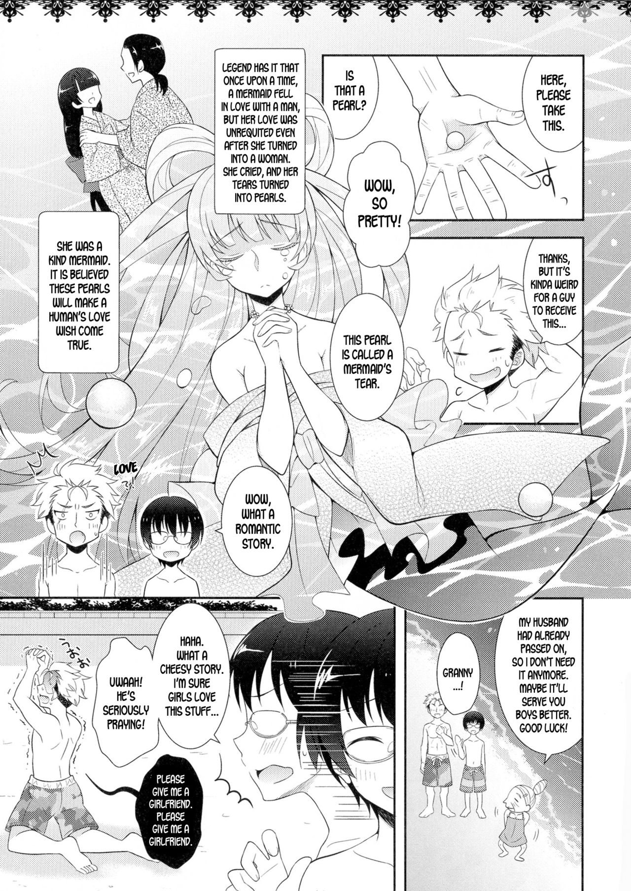 [Amu] Mermaid on the Shore (Nyotaika Happiness!) [English] [desudesu] image number 3