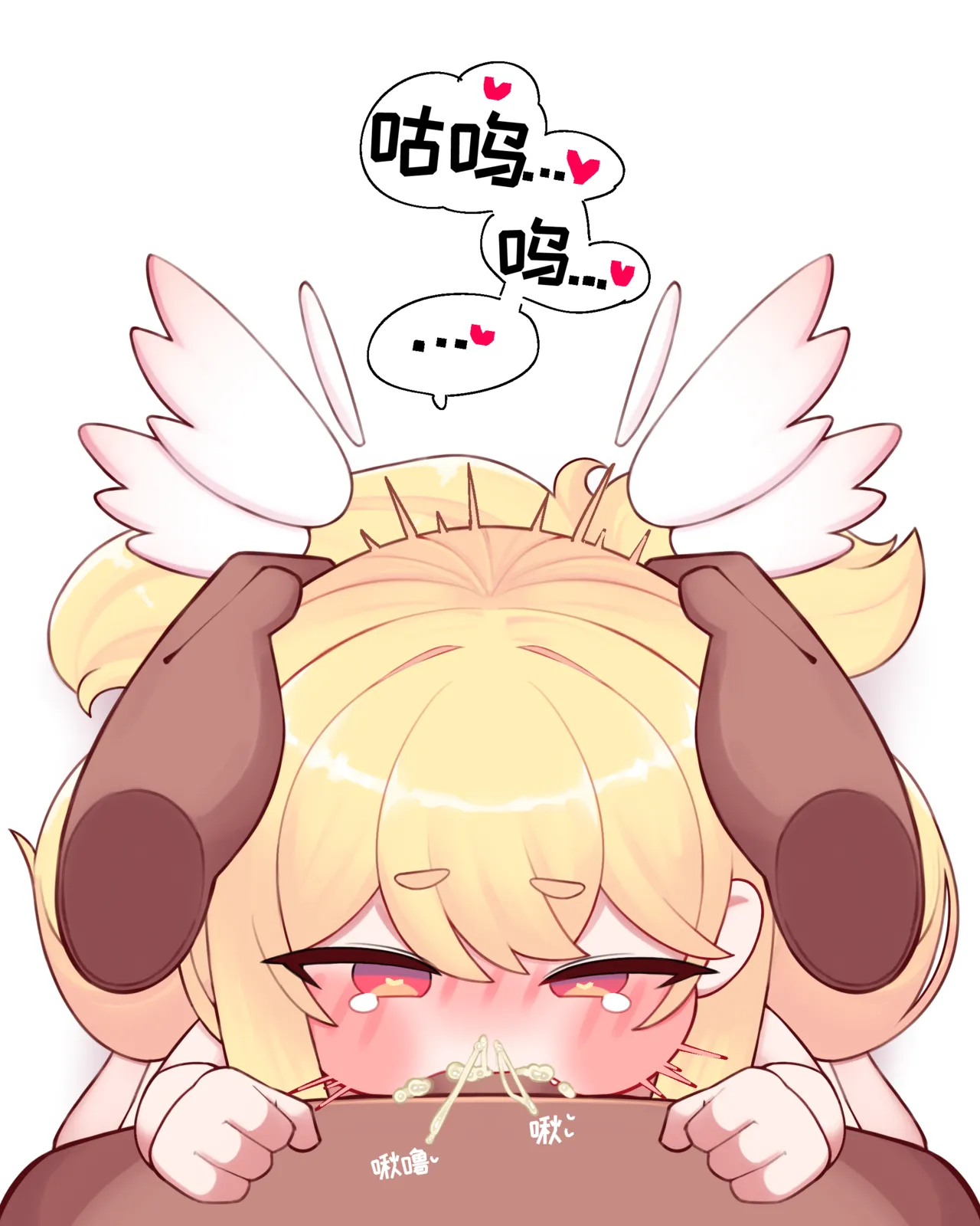 尔芬的小宝宝制作课程 [优小C个人机翻润色] [chillichamchi]【Trickcal Revive 穿越异世界恶作剧 嘟嘟脸恶作剧】(농-르핀과 아가만드르기 수업) 12eme image