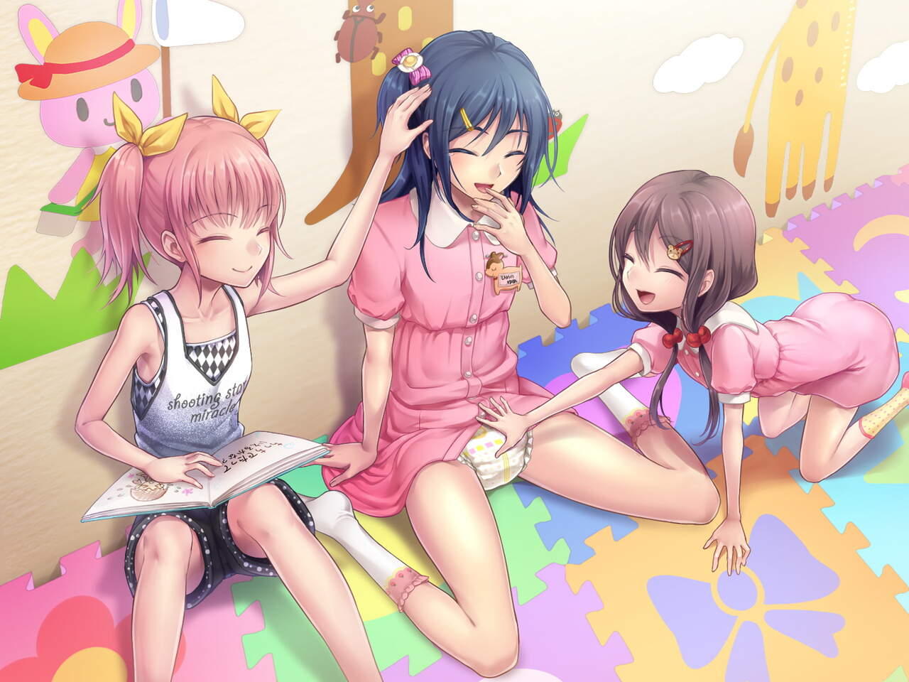 [Chijoku An (Sasanoma Nibi)] Yua-chan wa Eien ni Omutsu ga Torenai [Chinese] изображение № 141