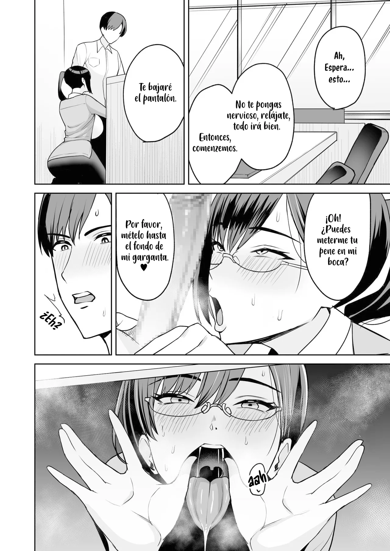 [C-kyuu] Gohoubi wa Karada de. 〜Ero-sugi Fukuri Kousei wa Seishori-ka no Oshigoto〜（3)｜El trabajo del departamento de servicio 〜tiene beneficios demasiado eróticos〜（3）[Spanish] [Kotori] Bildnummer 8