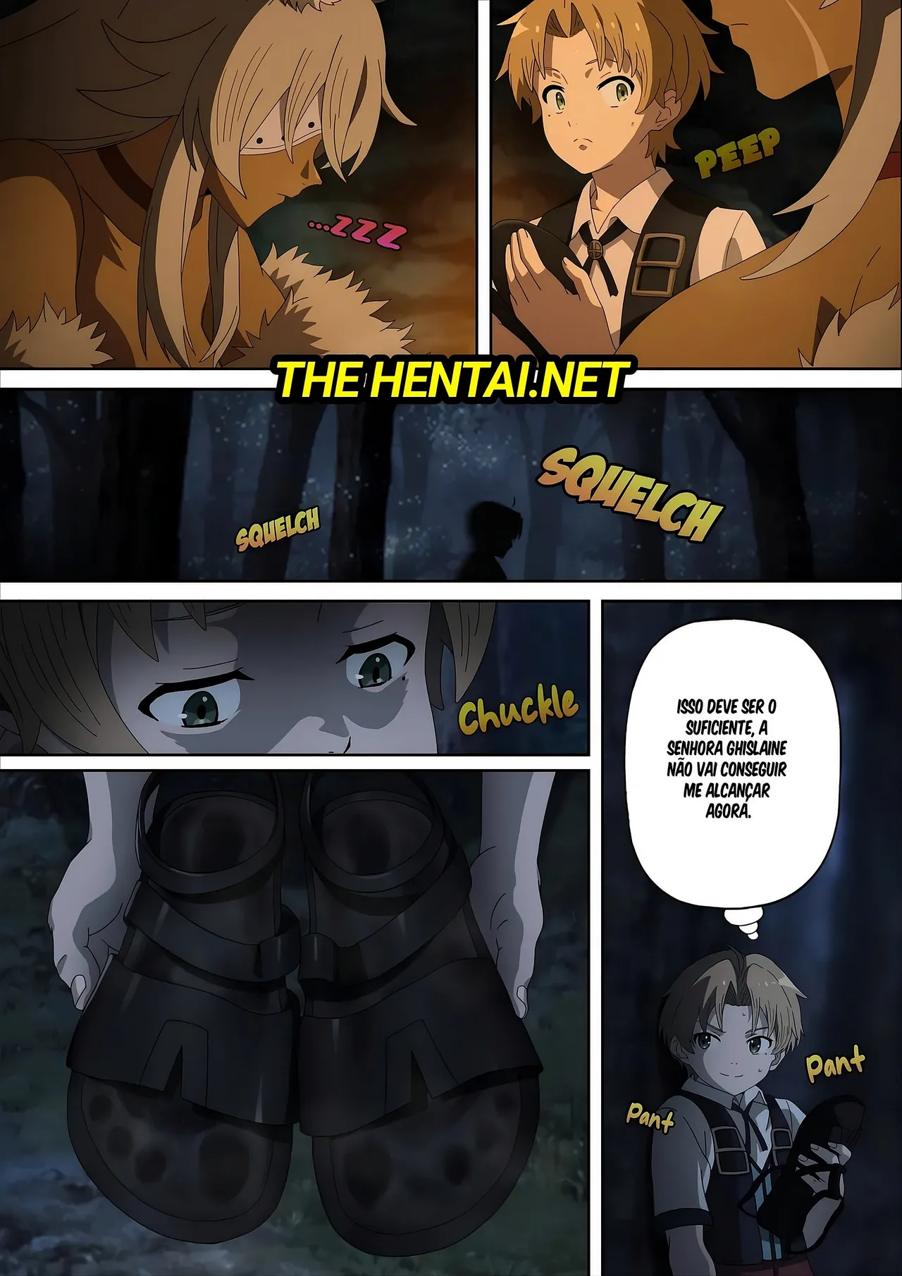 [Foot Croft] A Night With Ghislaine [Portuguese-BR] [Colorized] 이미지 번호 7