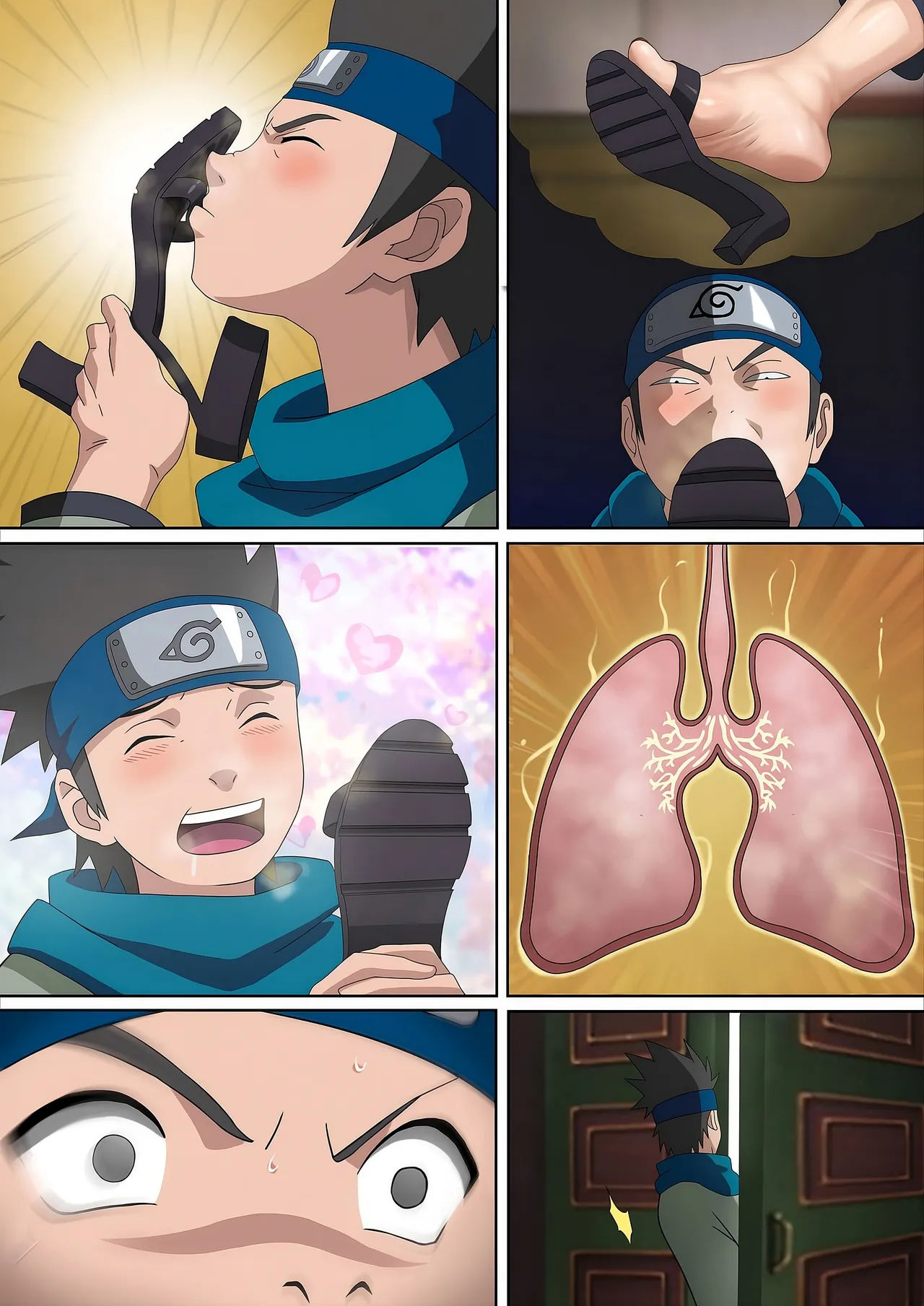 [Foot Croft] Lunch Break At Tsunade's Office [Portuguese-BR] [Colorized] image number 3