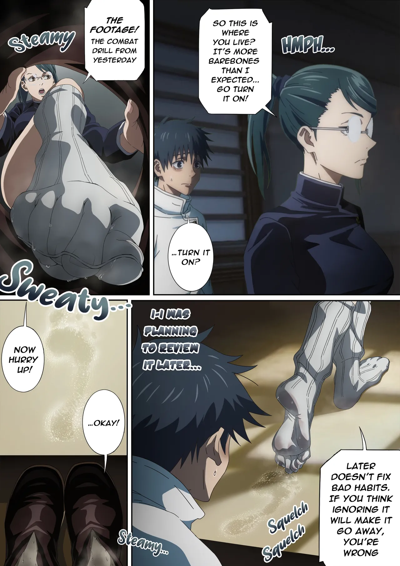 [Foot Croft][Manga]Drowning in Maki-sama's Toes 真希様の足先に溺れて 이미지 번호 1