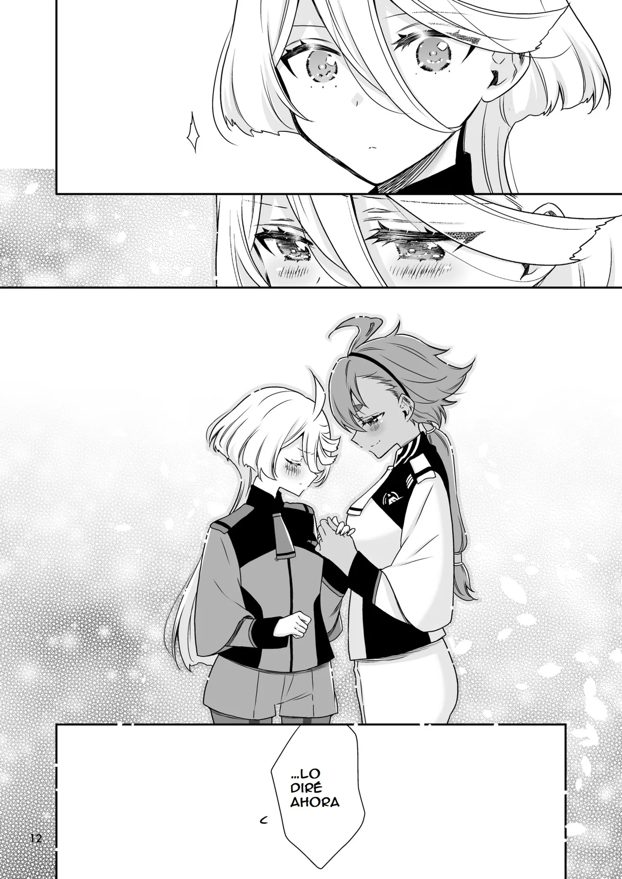 [Waterfall (Takano Saku)] Shiawase na Hibi -if- | Days of Happiness -if- (Mobile Suit Gundam: The Witch from Mercury) [Spanish] [Digital] image number 10