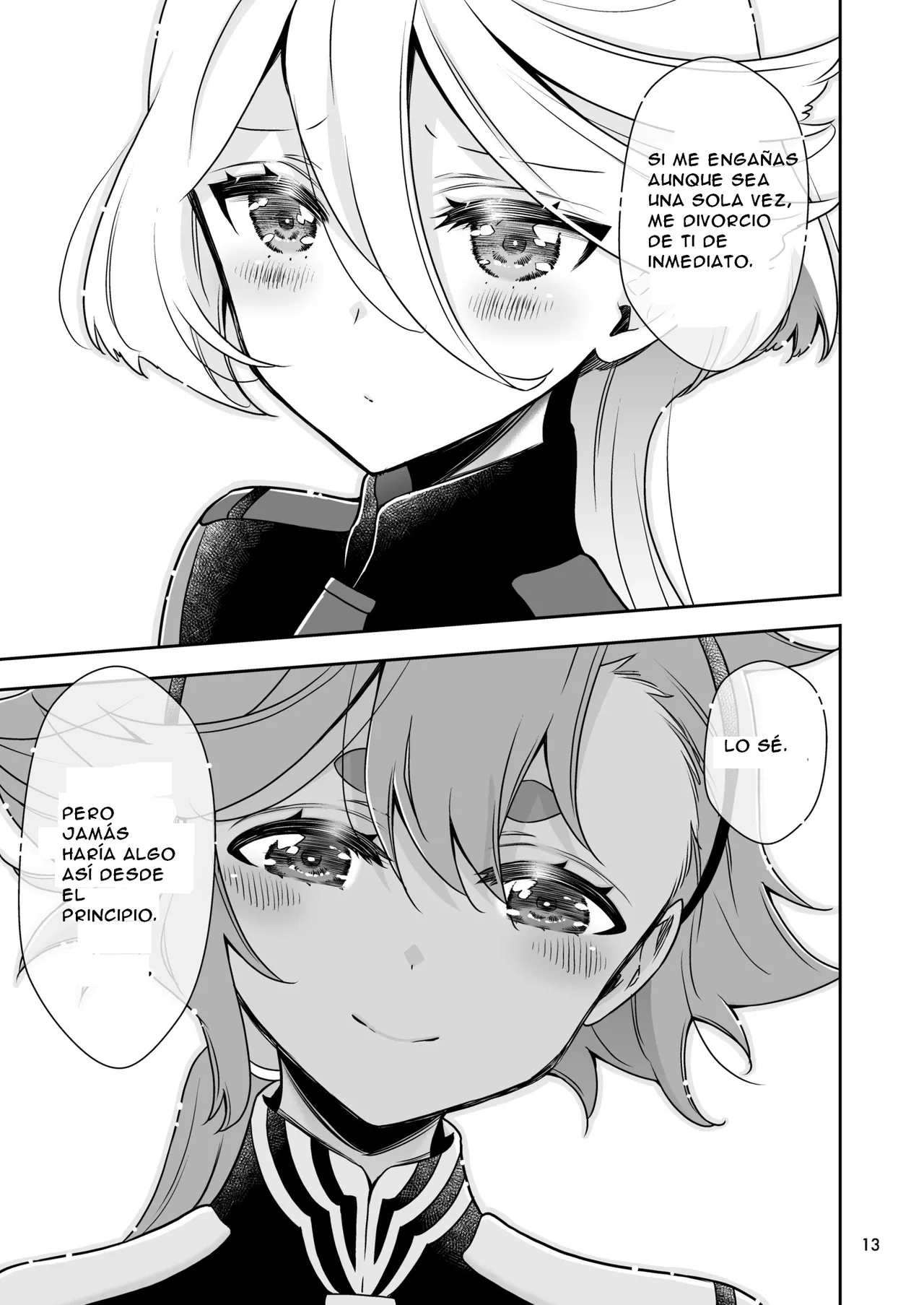 [Waterfall (Takano Saku)] Shiawase na Hibi -if- | Days of Happiness -if- (Mobile Suit Gundam: The Witch from Mercury) [Spanish] [Digital] image number 11