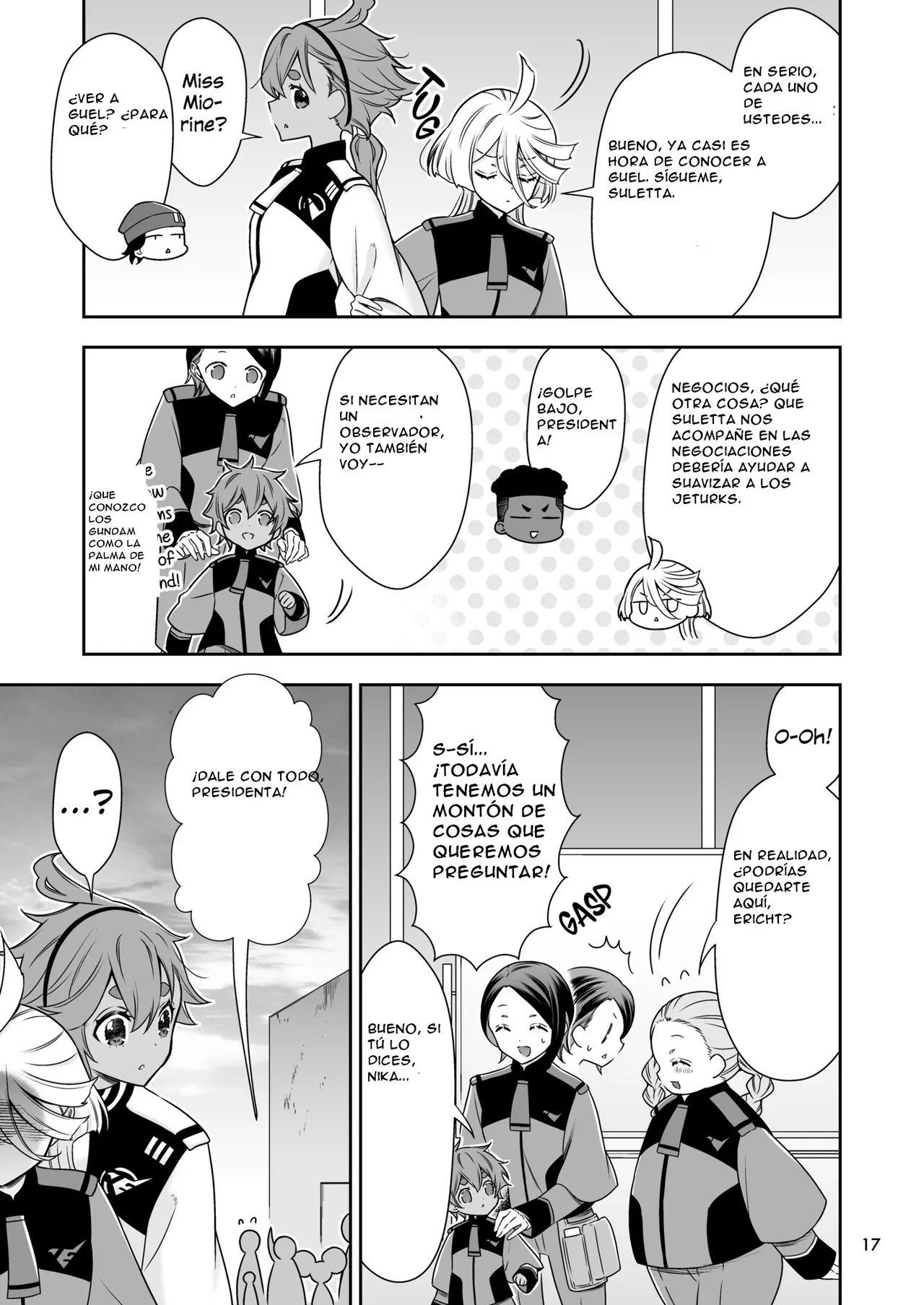 [Waterfall (Takano Saku)] Shiawase na Hibi -if- | Days of Happiness -if- (Mobile Suit Gundam: The Witch from Mercury) [Spanish] [Digital] image number 14