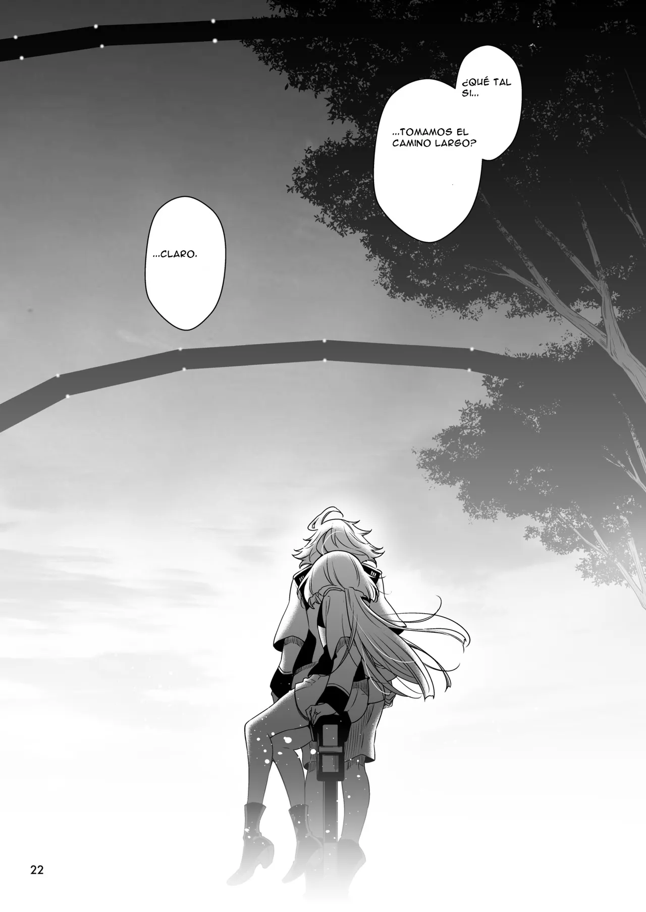 [Waterfall (Takano Saku)] Shiawase na Hibi -if- | Days of Happiness -if- (Mobile Suit Gundam: The Witch from Mercury) [Spanish] [Digital] image number 19