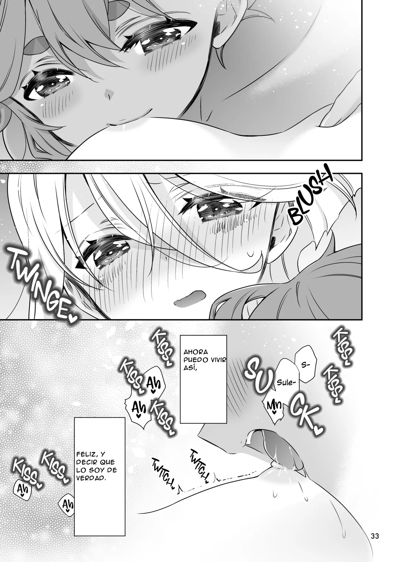 [Waterfall (Takano Saku)] Shiawase na Hibi -if- | Days of Happiness -if- (Mobile Suit Gundam: The Witch from Mercury) [Spanish] [Digital] image number 30