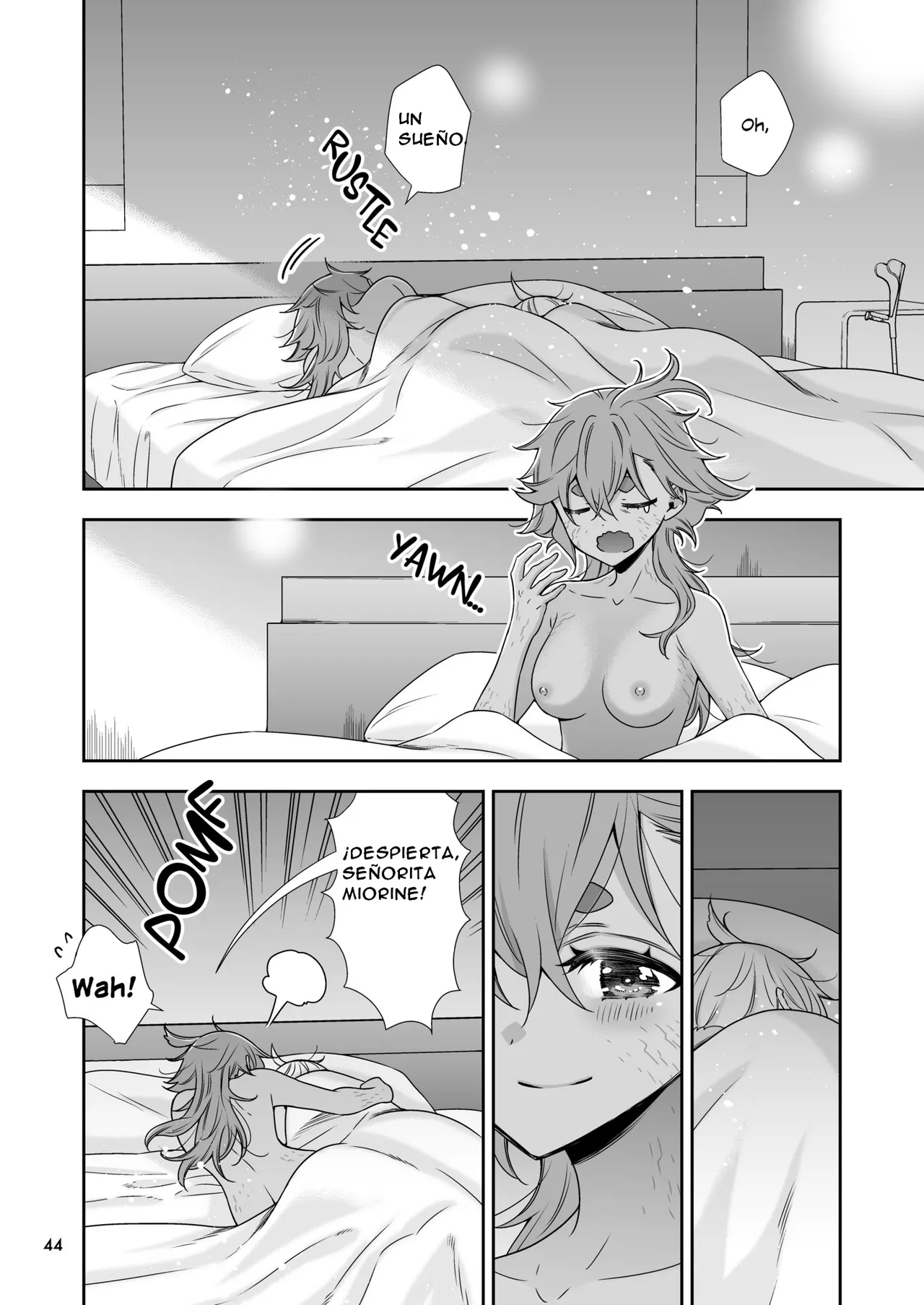 [Waterfall (Takano Saku)] Shiawase na Hibi -if- | Days of Happiness -if- (Mobile Suit Gundam: The Witch from Mercury) [Spanish] [Digital] image number 39