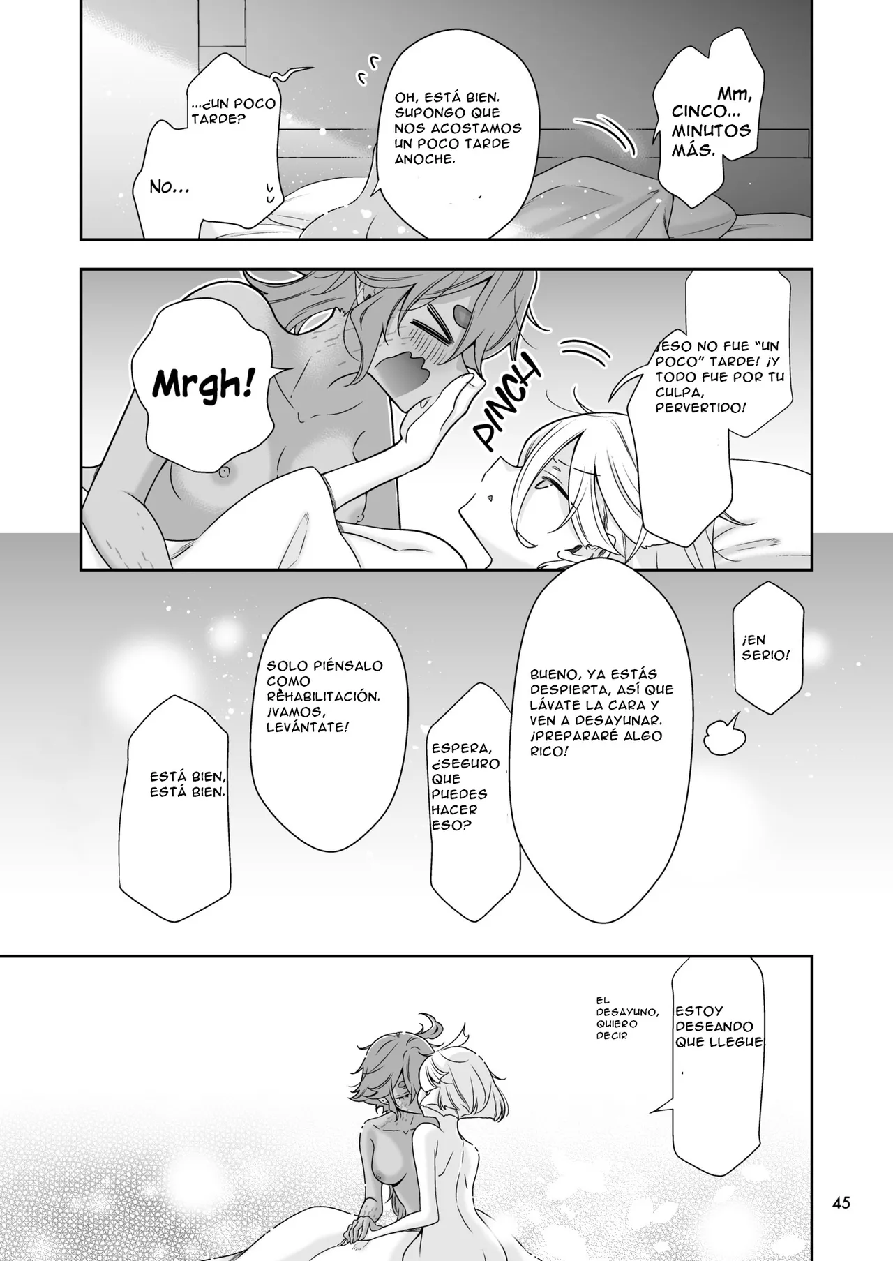 [Waterfall (Takano Saku)] Shiawase na Hibi -if- | Days of Happiness -if- (Mobile Suit Gundam: The Witch from Mercury) [Spanish] [Digital] image number 40