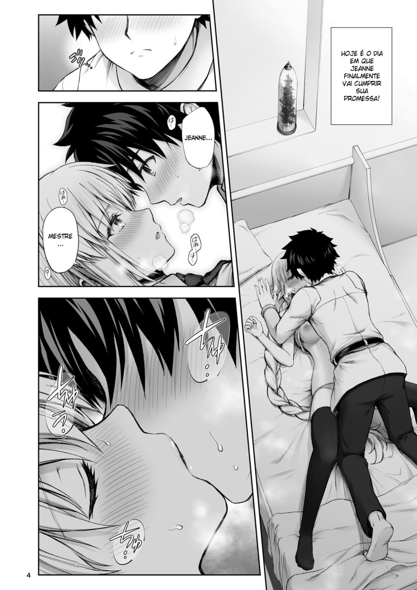 [Chabashira Chainsaw (Chacharan)] Jeanne to Hajimete (Fate/Grand Order) [Portuguese-BR] [Sugiora] [Digital] image number 5