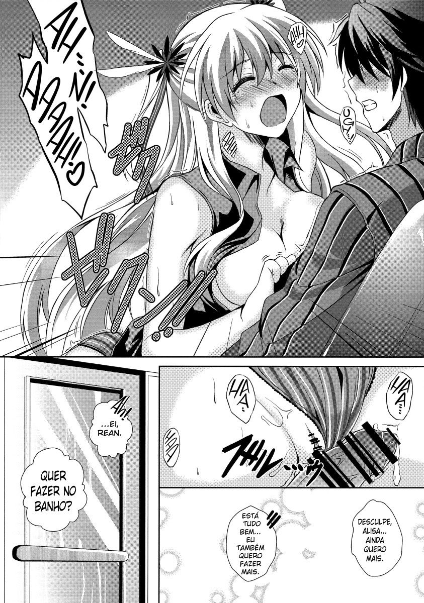 (C91) [The Seventh Sign (Kagura Yuuto)] Haiiro no Kishi ga Ichiban Iyasareru Yoru (The Legend of Heroes: Trails of Cold Steel) [Portuguese-BR] image number 11