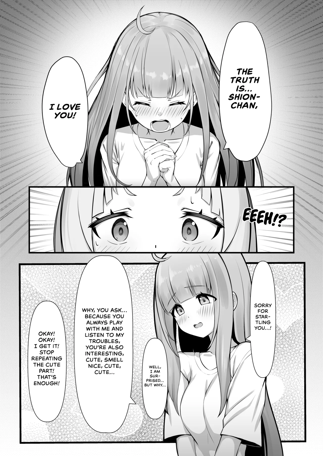 [Shio Hitotsumami (Ajishio)] Atishi, Shion-chan no Koto Suki Sugi (Minato Aqua, Murasaki Shion) [English] [Digital] 이미지 번호 7