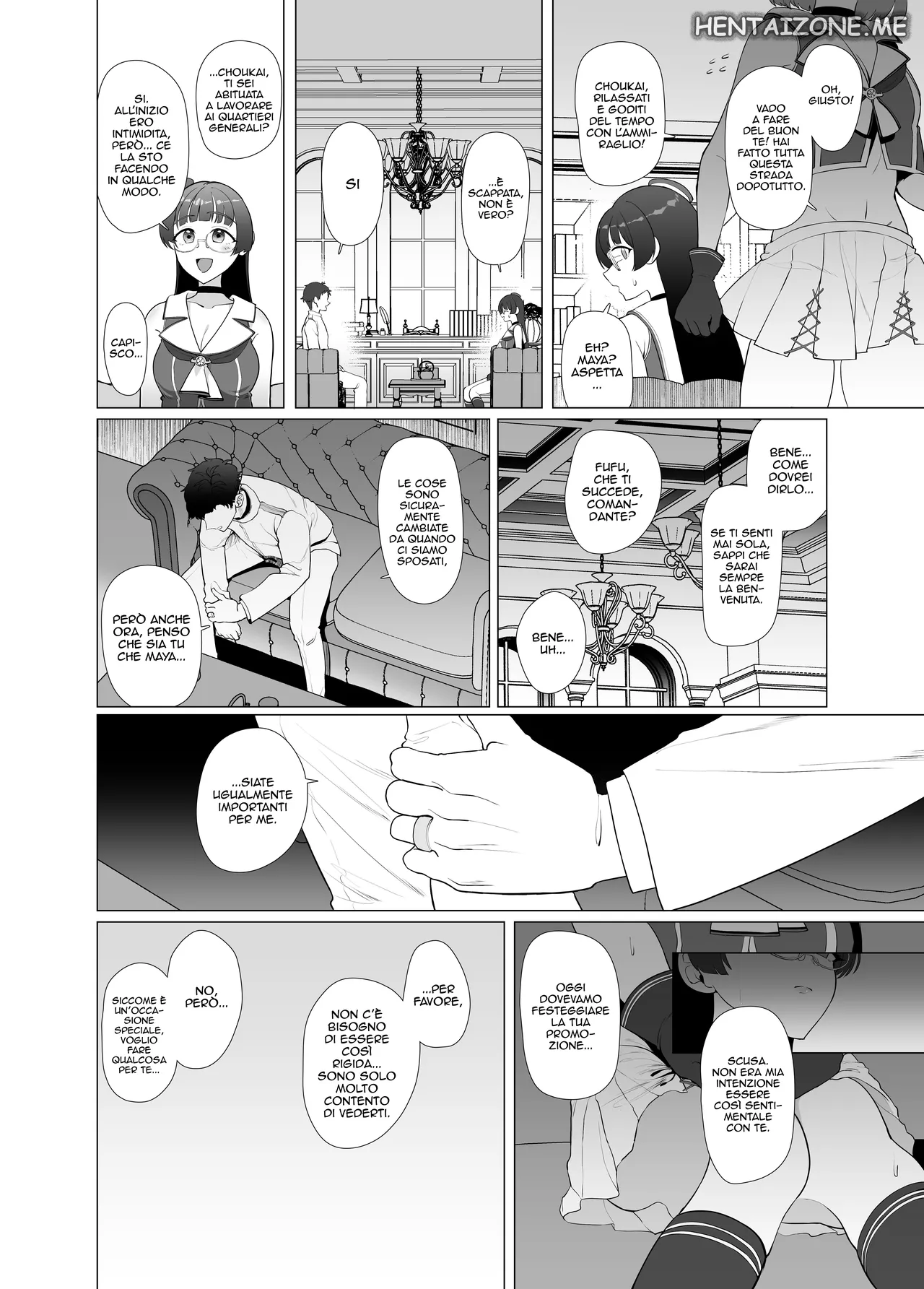 [Gyoumuyou Jiga] Watashi ga Kowareta Hi ~Chokai ga Teitoku to Ninshin suru made Kakurete Kossori Uwaki Koubi Shimakuru Hanashi~ | Il Giorno in cui Sono Cambiata (Kantai Collection -KanColle-) [Italian] [Digital] 画像番号 8