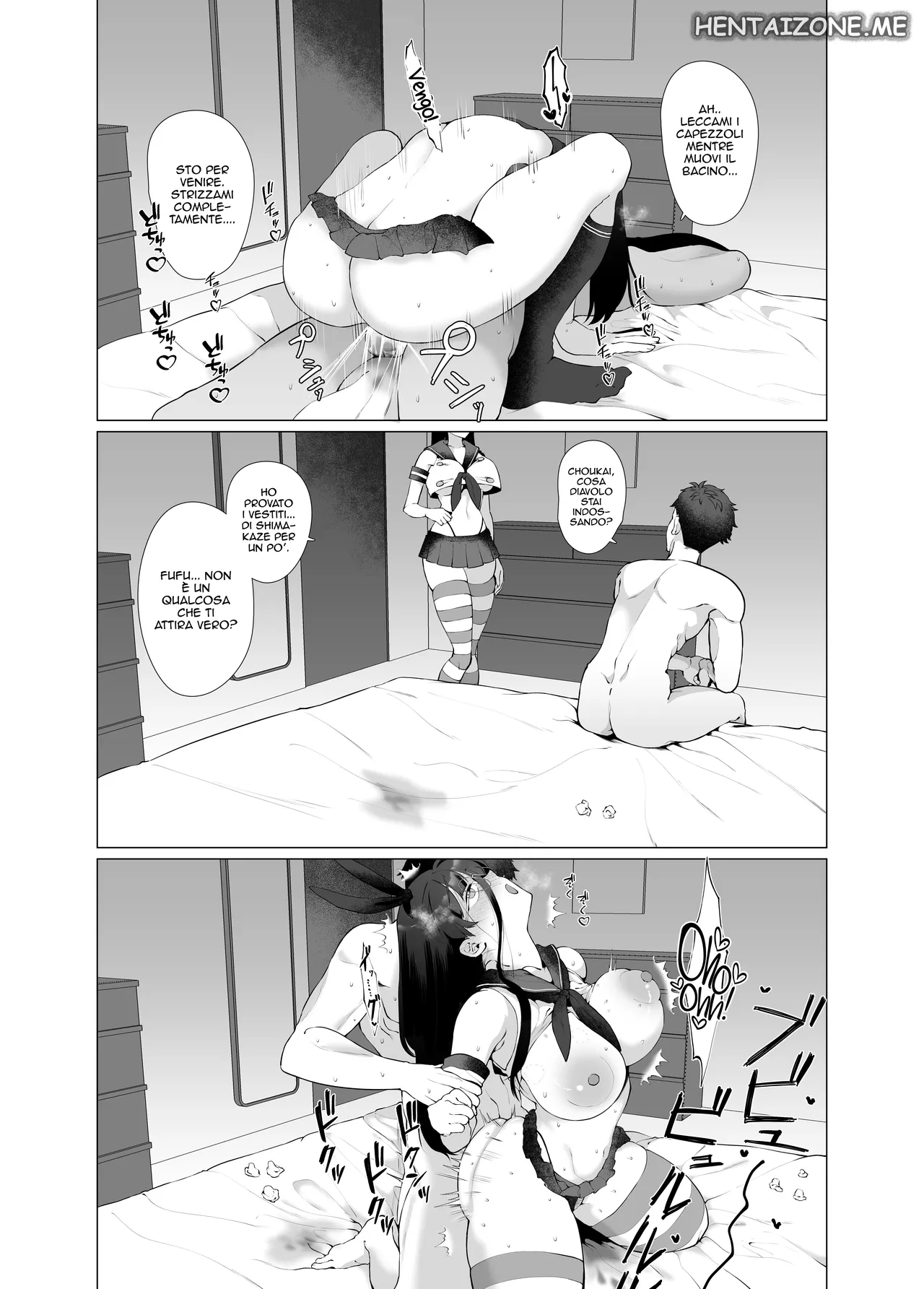 [Gyoumuyou Jiga] Watashi ga Kowareta Hi ~Chokai ga Teitoku to Ninshin suru made Kakurete Kossori Uwaki Koubi Shimakuru Hanashi~ | Il Giorno in cui Sono Cambiata (Kantai Collection -KanColle-) [Italian] [Digital] 画像番号 39