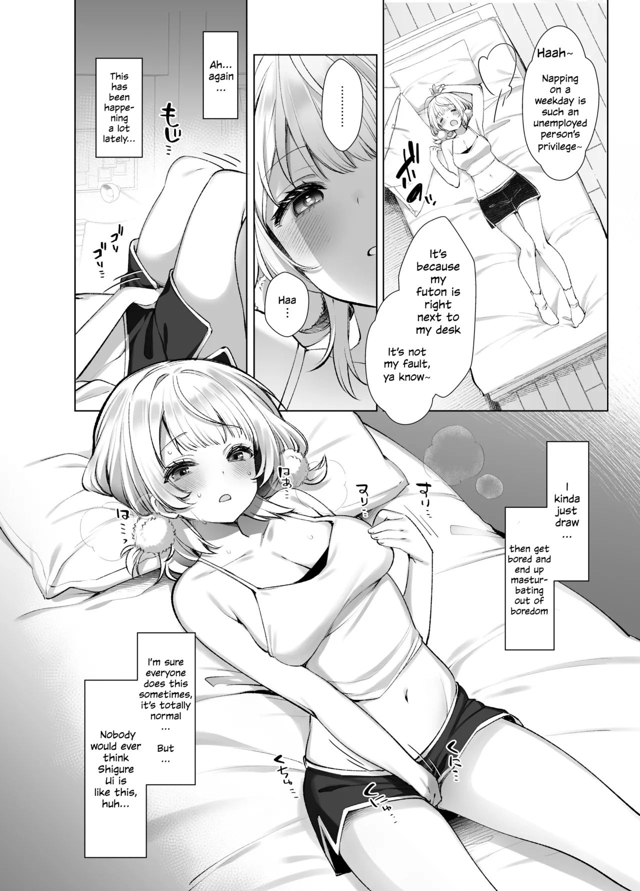 [French Letter (Fujisaki Hikari)] Idol Kamieshi Vtuber no Ero Uraaka Katsudou | Idol Goddess Artist VTuber's Lewd Secret Account Activities (Shigure Ui) [English] [Digital] image number 5
