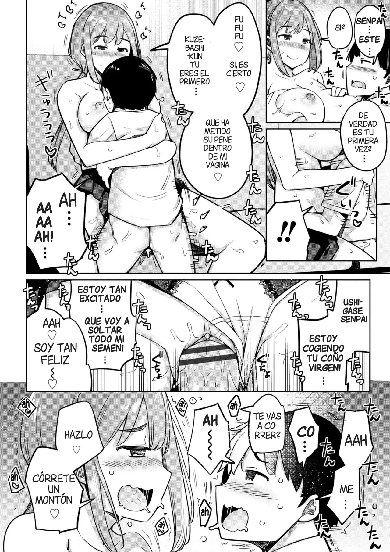 [Ippongui] Kouhai Amayakashi Harem in Fuuki Iinkai Ch. 2 | Un Kouhai mimado por un Haren en el Comite de la Moral Publica (Cap.2) [Spanish] [Harenchi no Fansub] [Digital] 16eme image