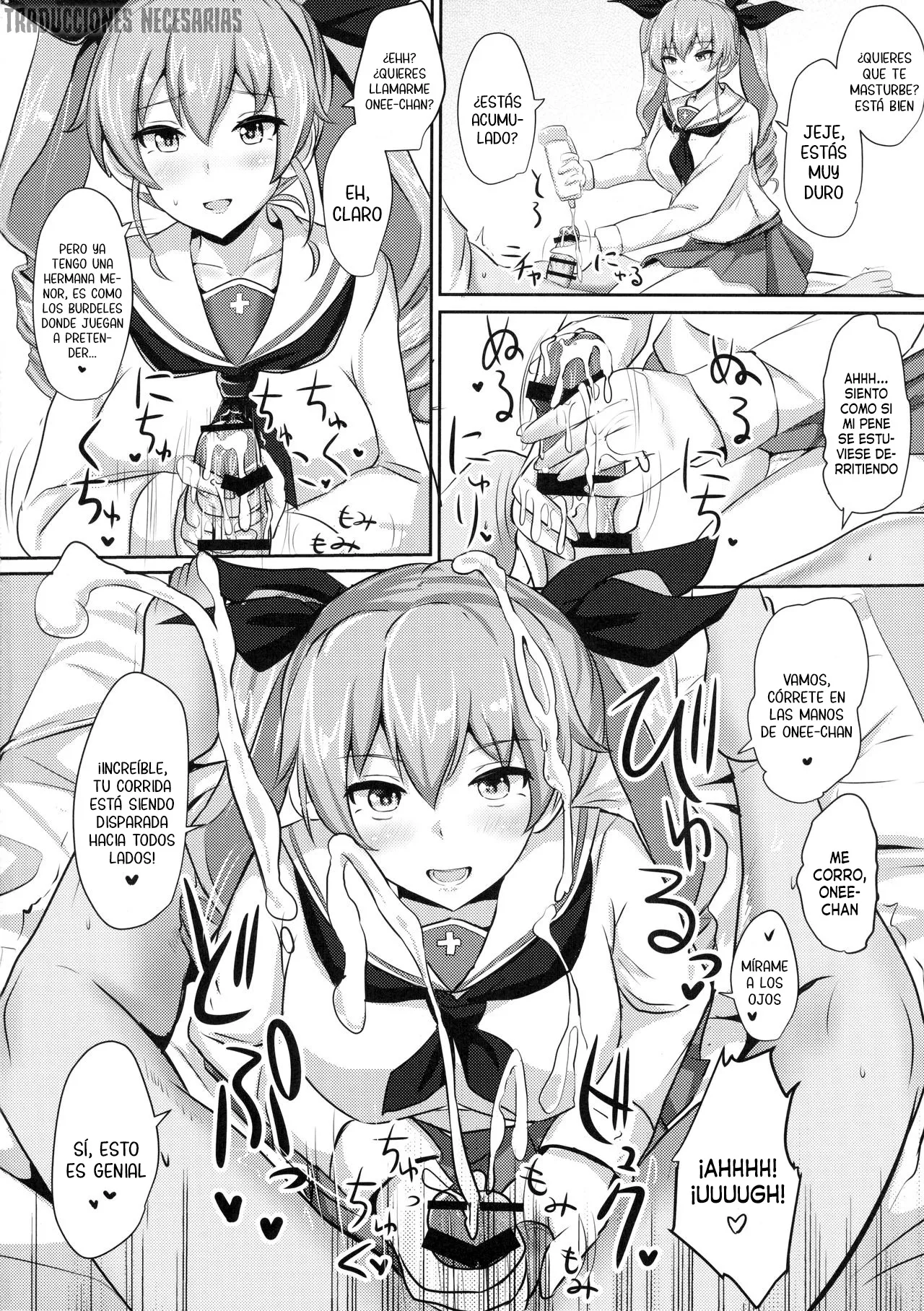 (C90) [Hakuginmokusei (Poshi)] Anchovy Nee-san White Sauce Zoe |  Anchovy-neesan acompañada de salsa blanca (Girls und Panzer) [Spanish] [Traducciones necesarias] image number 5