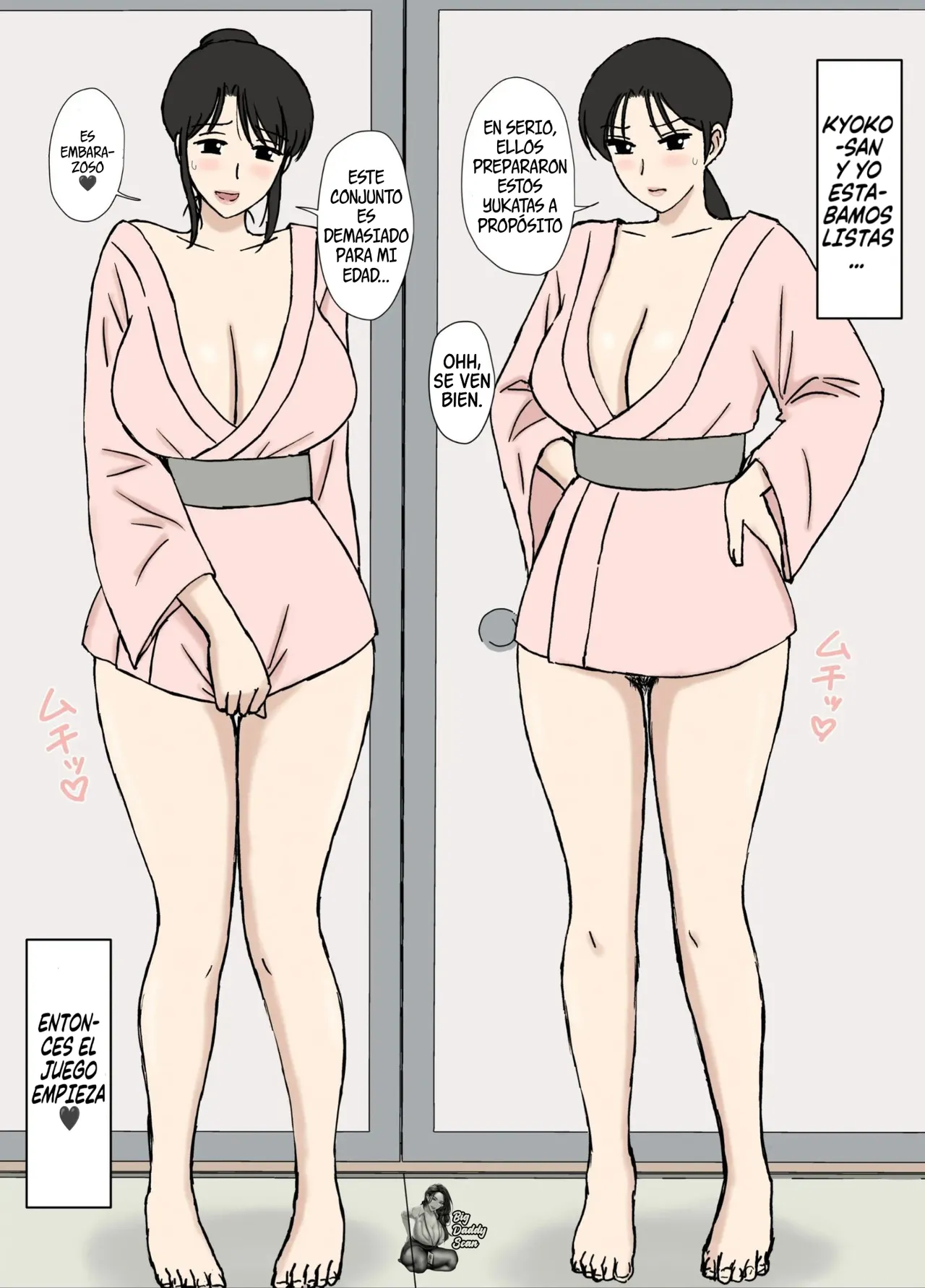 [Urakan] Karamare Tsuma no Kyouko-san 9｜Kyoko, La Esposa Que Se Ve Envuelta En Un Problema 9 [Spanish] [BigDaddy Scan] изображение № 15