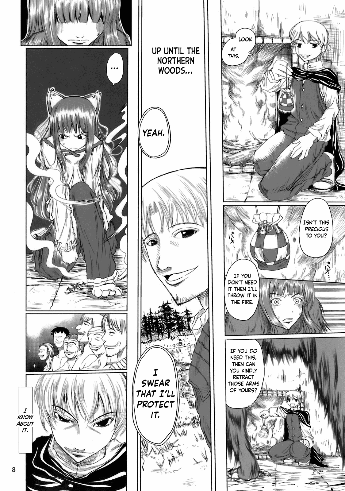 (C72) [Budou Bekkan (Donan)] Holo-sensei's Junbi Go 2 (Himegami Aisa Sensei Nesshou Gregorio Waika) (Spice and Wolf) [English] [obsoletezero] image number 7