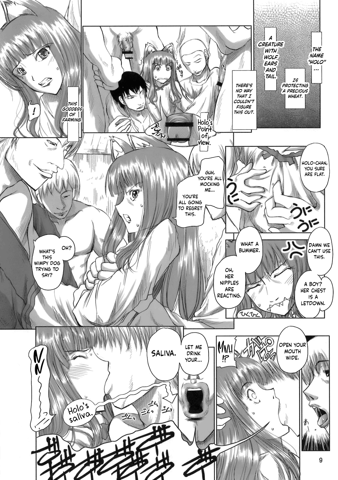 (C72) [Budou Bekkan (Donan)] Holo-sensei's Junbi Go 2 (Himegami Aisa Sensei Nesshou Gregorio Waika) (Spice and Wolf) [English] [obsoletezero] image number 8