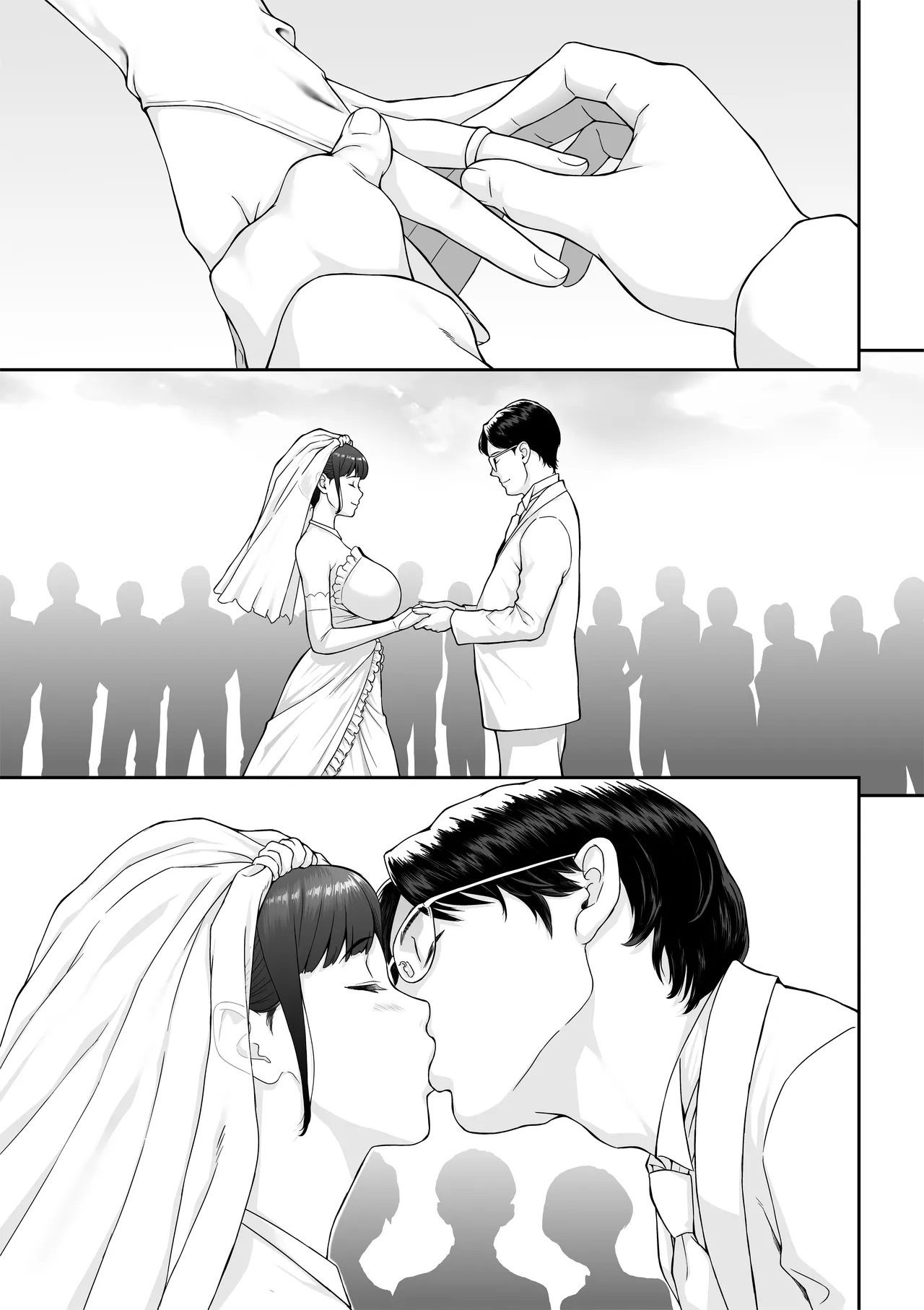 [Butagoya] Happy Wedding kyokonni otosare haidokuno kaikanni taenakunatta niizumano himitsu image number 3
