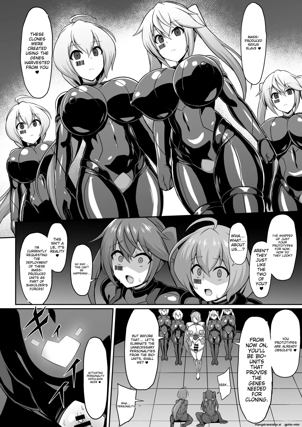 [Ikameshi Shokudou (Ikameshi)] Seisou Kouki Sacred Flare & Aqua -Buzama Sentouin-ka Songen Hakai Keikaku- [English] [MTL] изображение № 38