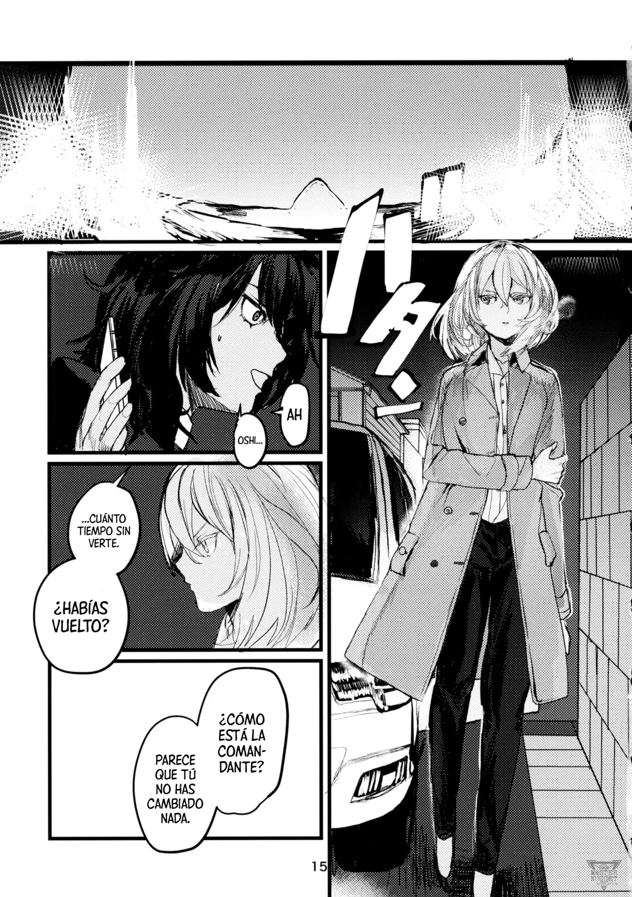 (C95) [GOLEM, Inc. (Ito)] Fuyu no Zankou / 5-nen no Echo | Resplandor crepuscular del invierno / Ecos de 5 años (Girls und Panzer) [Spanish] [Mister Nugget] image number 14