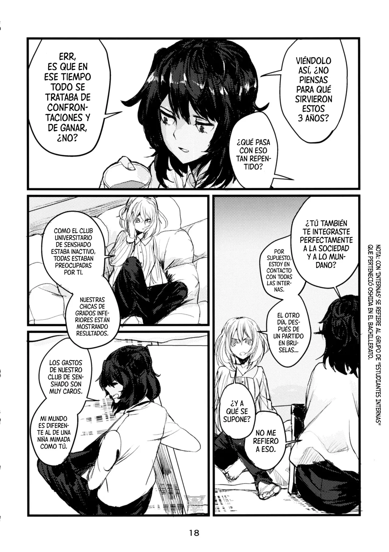 (C95) [GOLEM, Inc. (Ito)] Fuyu no Zankou / 5-nen no Echo | Resplandor crepuscular del invierno / Ecos de 5 años (Girls und Panzer) [Spanish] [Mister Nugget] image number 17